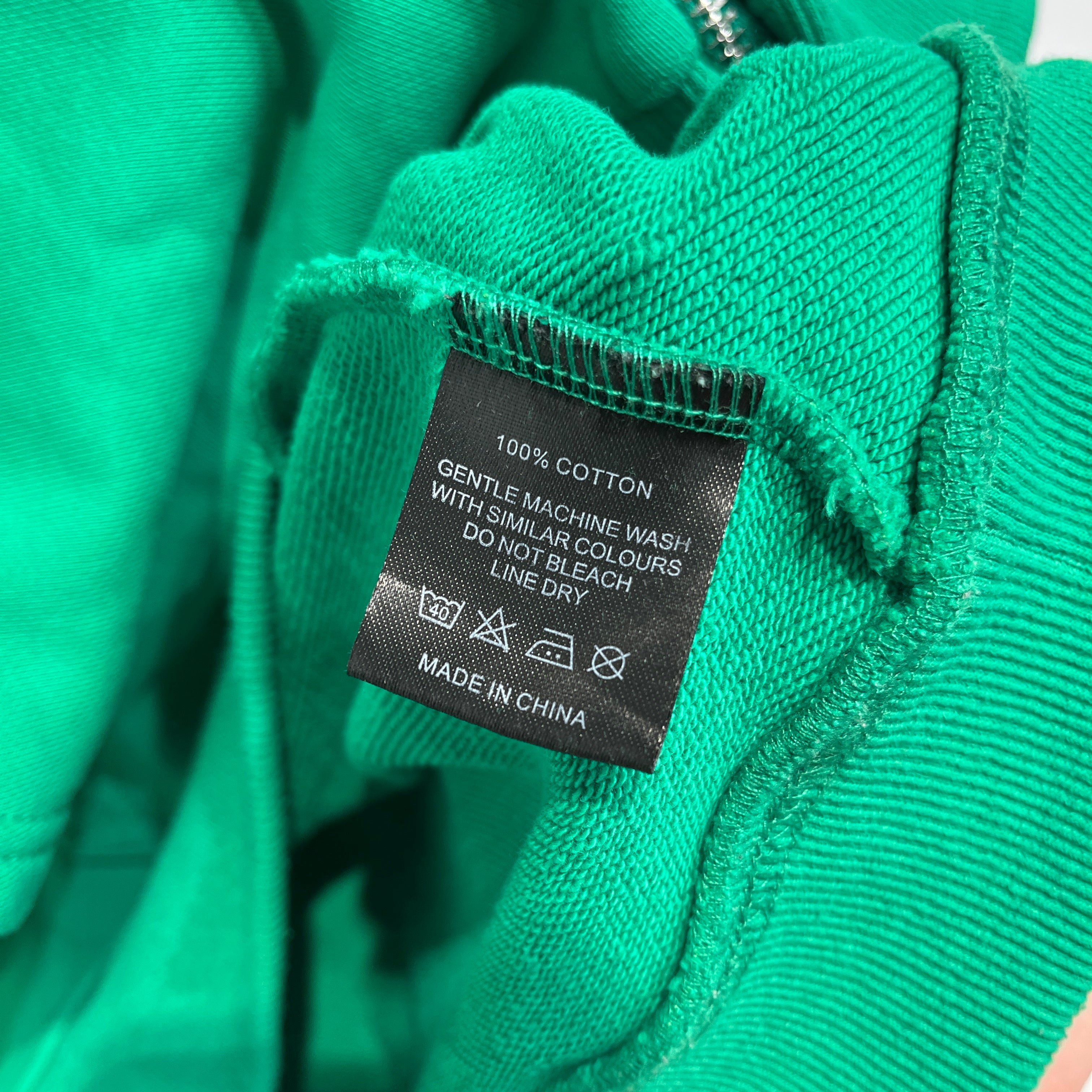 ARIS TATALOVICH/Zip Up Hoodie/XL/Cotton/GRN/Contestant Hoodie view 4