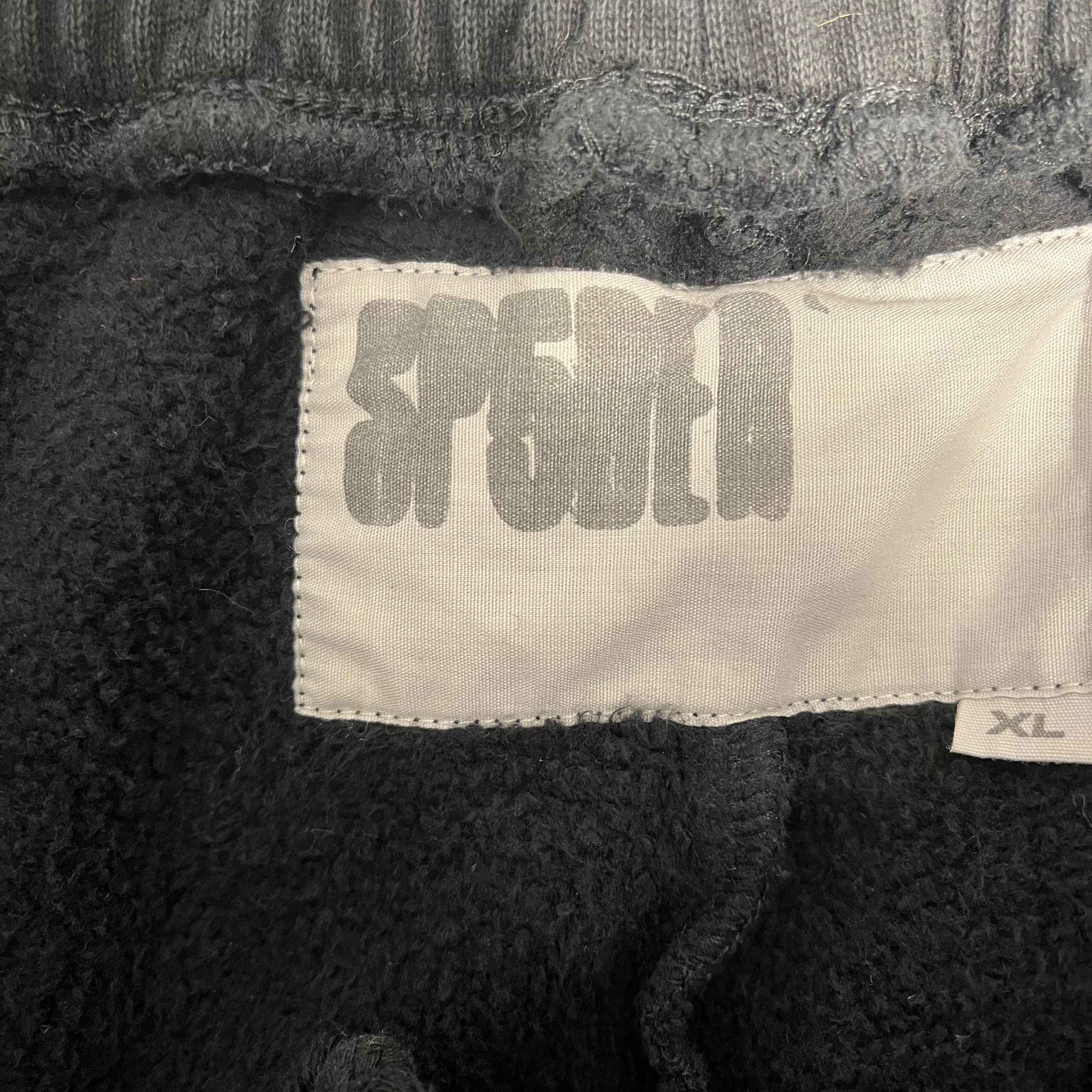 Sp5der/Shorts/XL/Cotton/BLK/stitched logo view 3