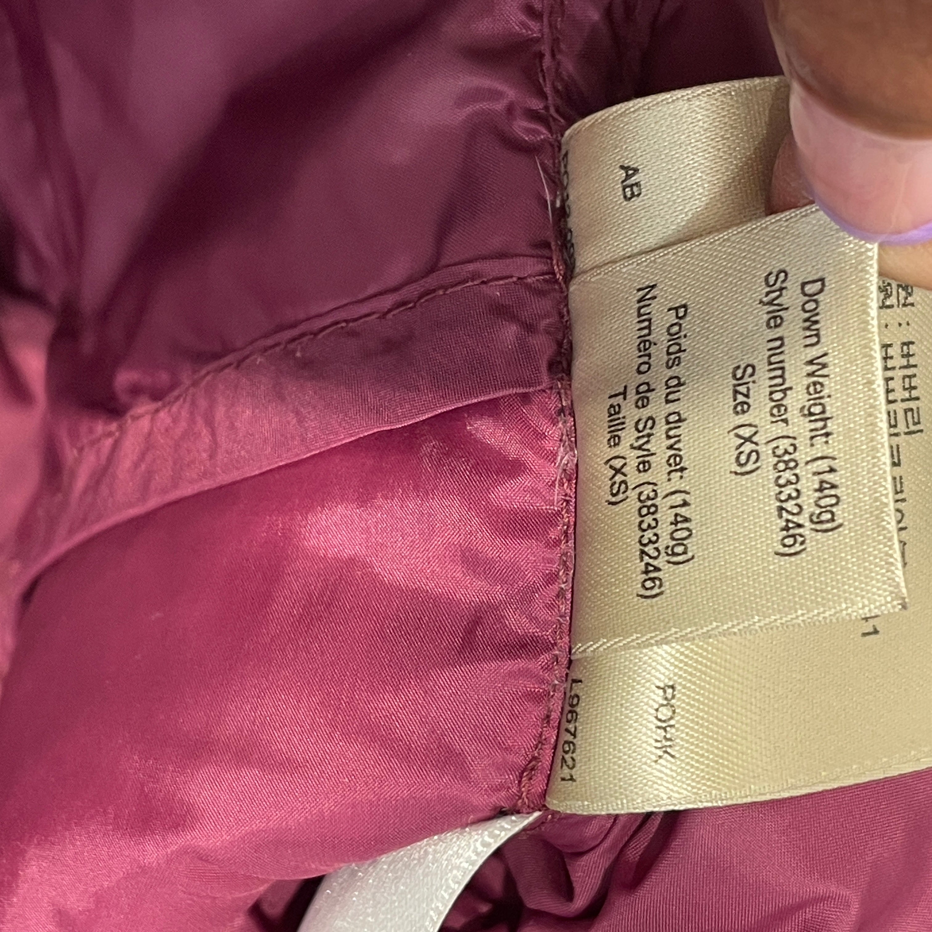 BURBERRY BRIT/Puffer Jkt/XS/Nylon/PPL/puffer trench coat view 8
