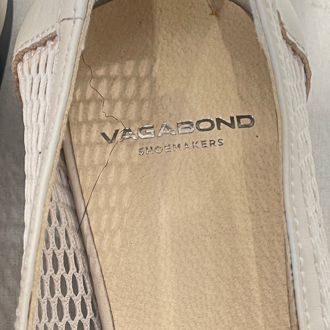 VAGABOND/Flat Shoes/EU 39/Leather/BEG/MESH MARY JANES view 3