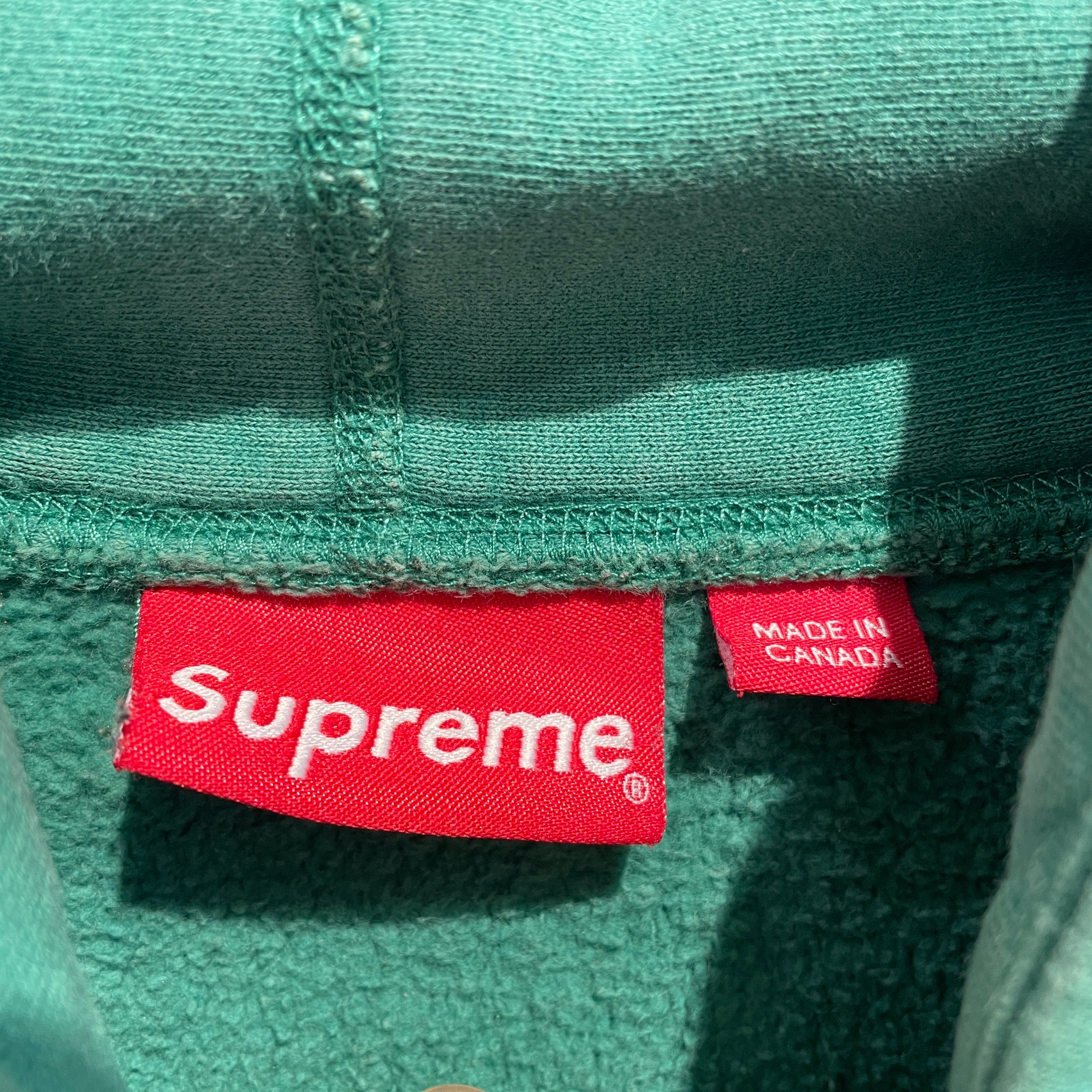 Supreme/Hoodie/L/Cotton/GRN/COLLEGIATE SUPREME view 3