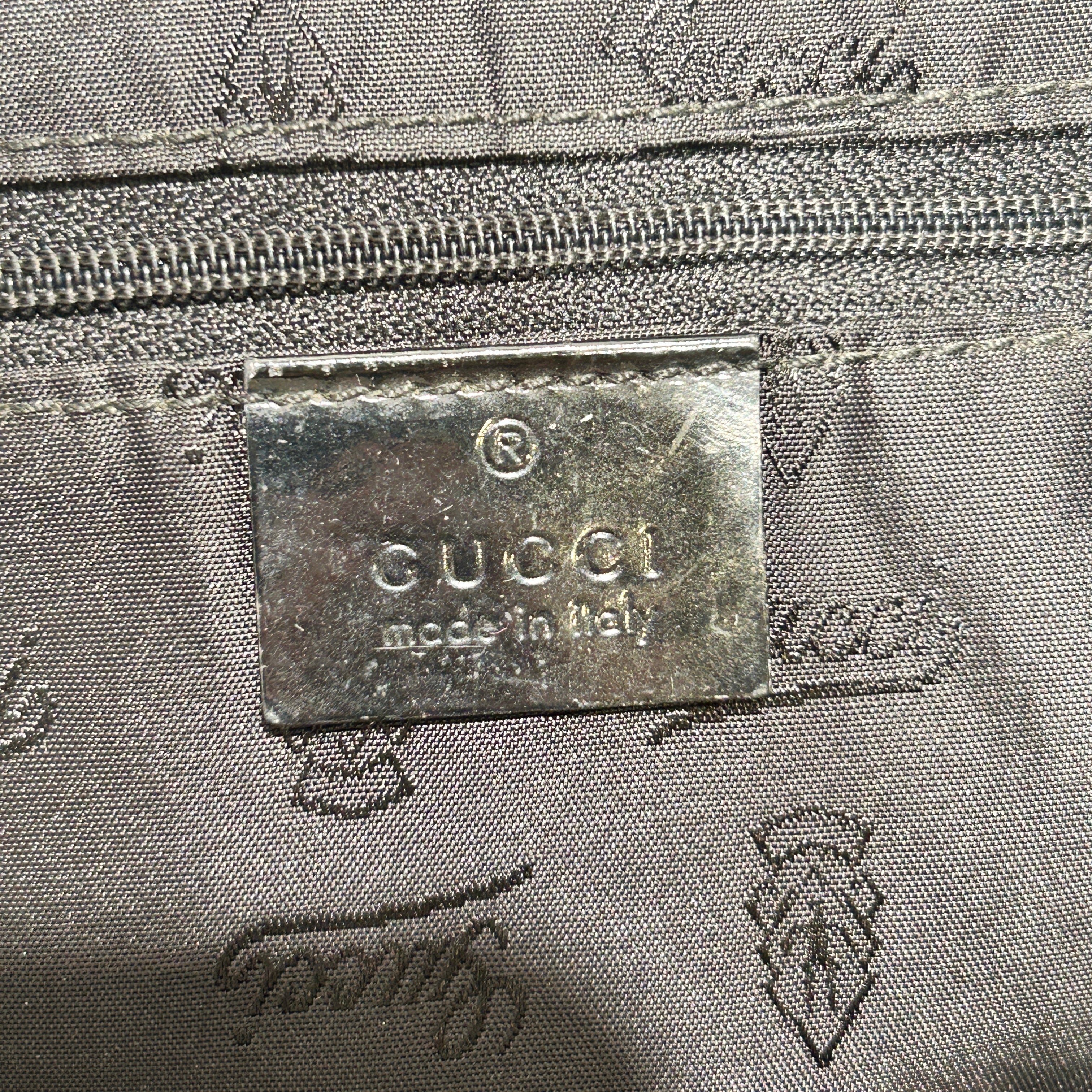 GUCCI/Tote Bag/Monogram/BRW/JOLIE TOTE PATENT TRIM CHARM view 3