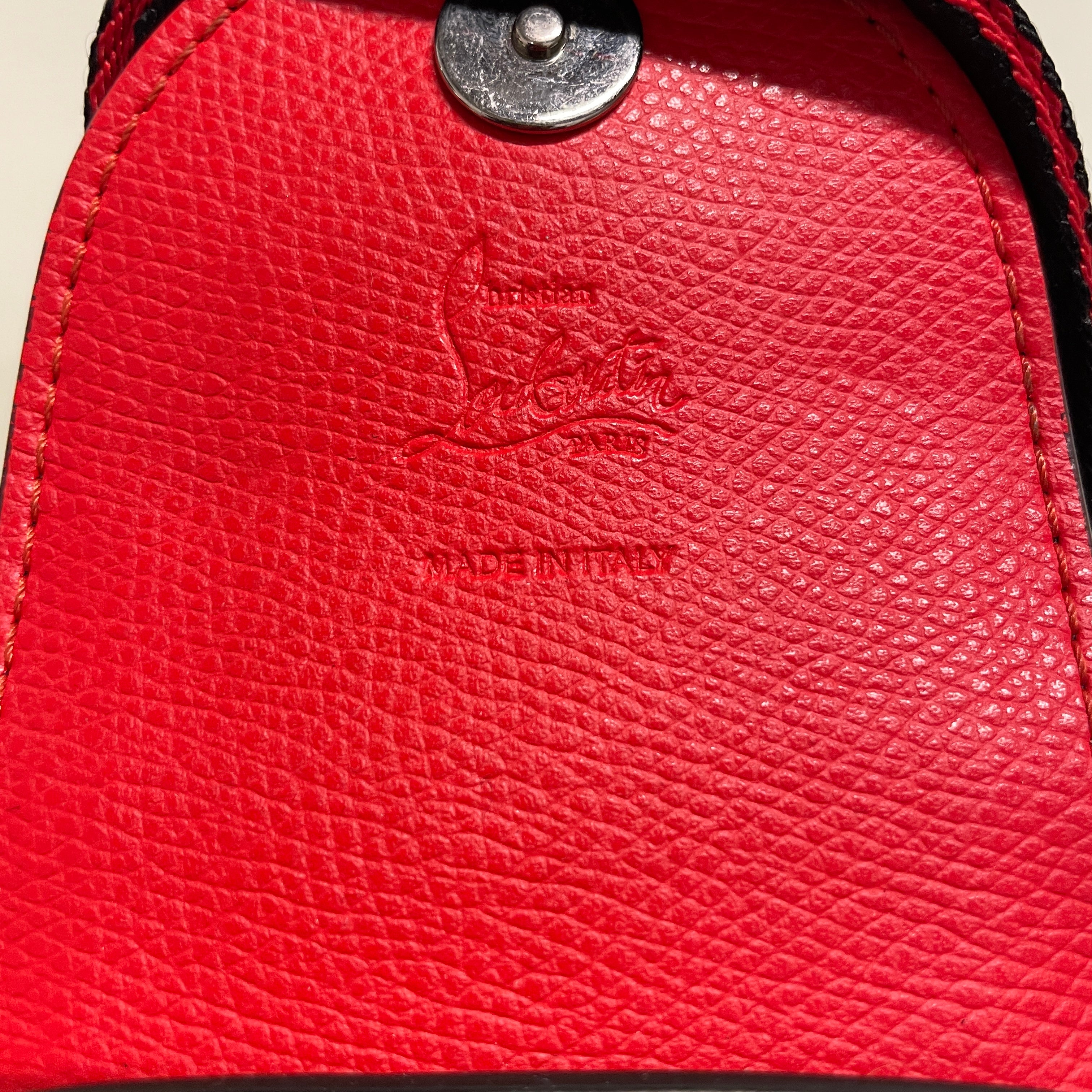 Christian Louboutin/Cross Body Bag/Camouflage/Leather/GRN/STUDDED view 3