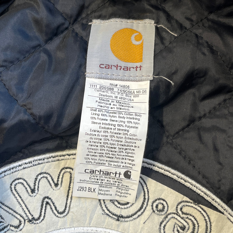 Carhartt/Jacket/M/Cotton/BLK/J293 JACKET WITH EMBROIDERY