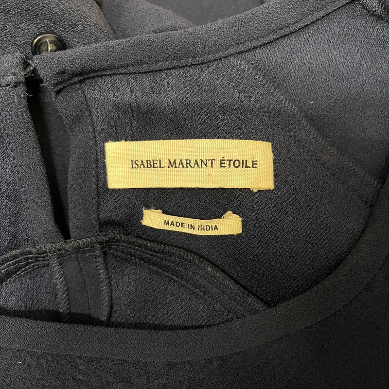 ISABEL MARANT ETOILE/LS Dress/M/Polyester/IDG/Shapeless Dress