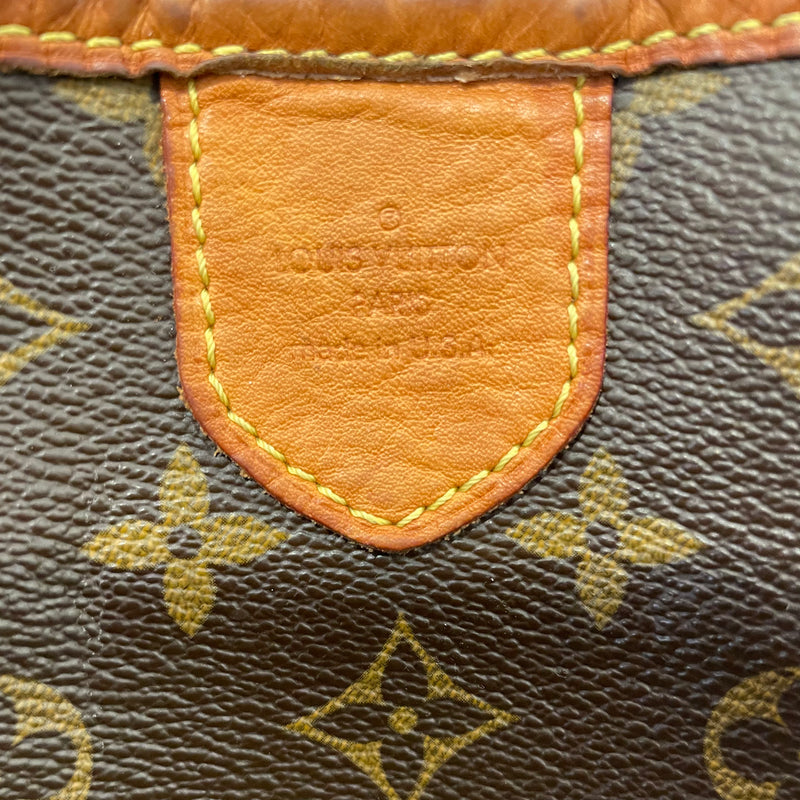 LOUIS VUITTON/Boston Bag/L/Monogram/Leather/BRW/DELIGHTFUL GM