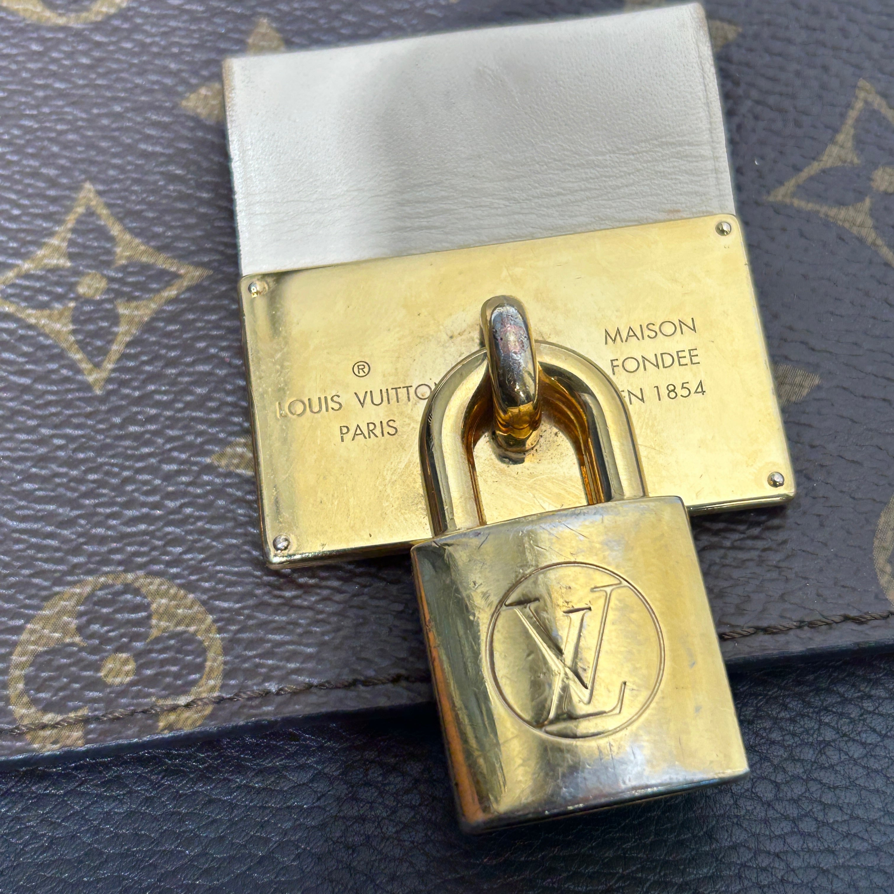 LOUIS VUITTON/Hand Bag/Monogram/Leather/BRW/VAUGIRARD view 4