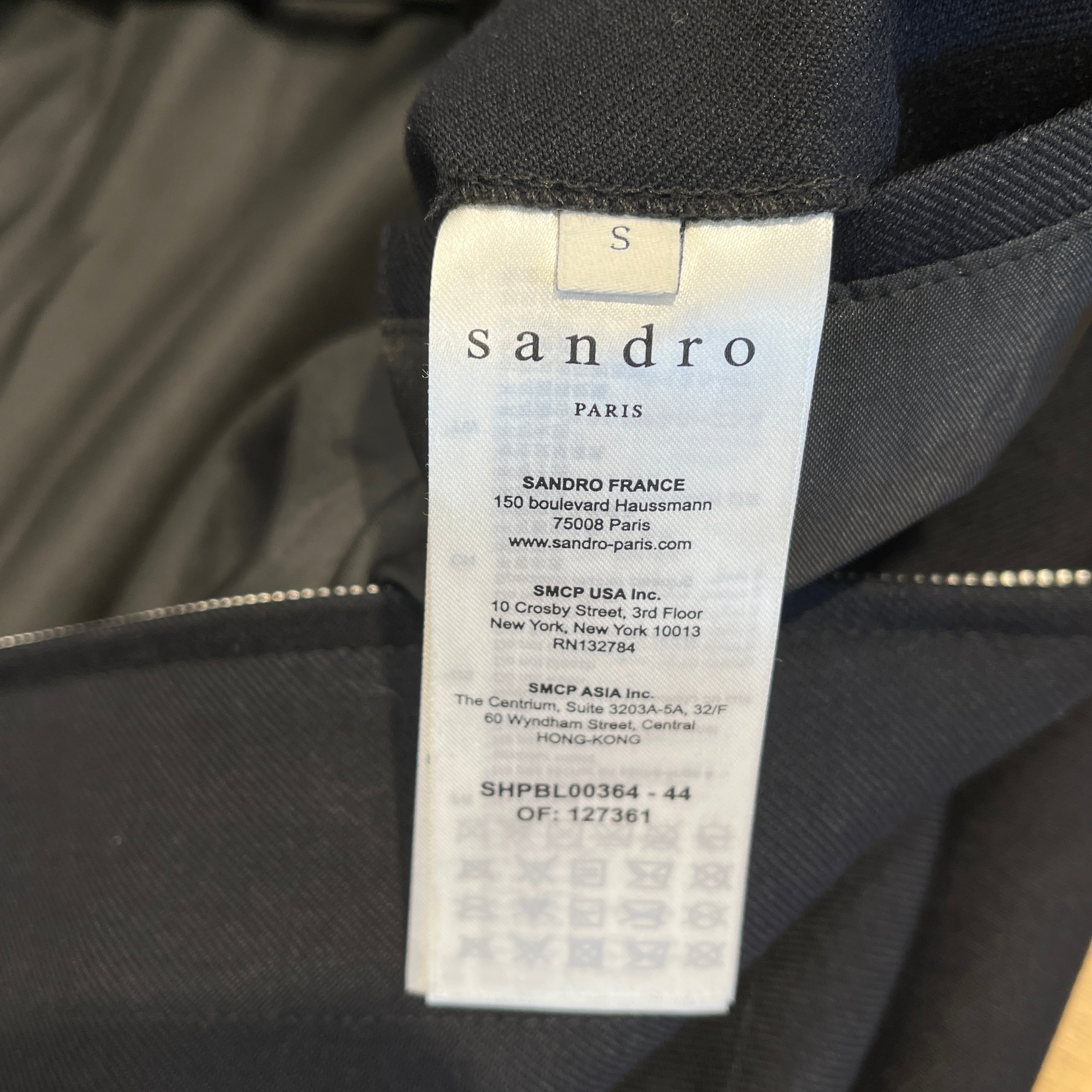 sandro/Blouson/M/Cotton/NVY/Stripe/VARSITY BOMBER/RED WHT STRIPES view 4