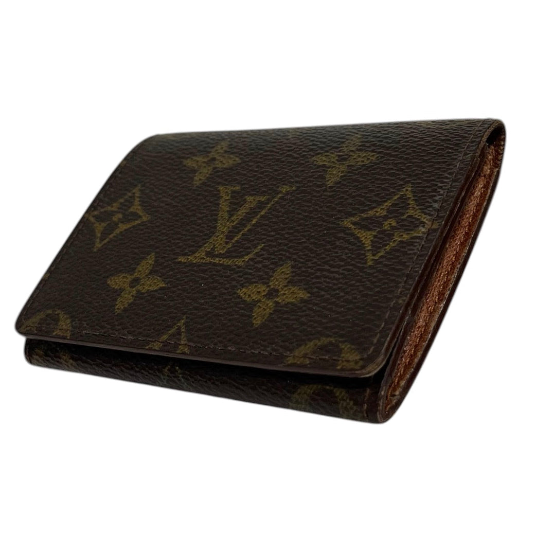 LOUIS VUITTON/Wallet/Leather/BRW/CARDHOLDER view 1