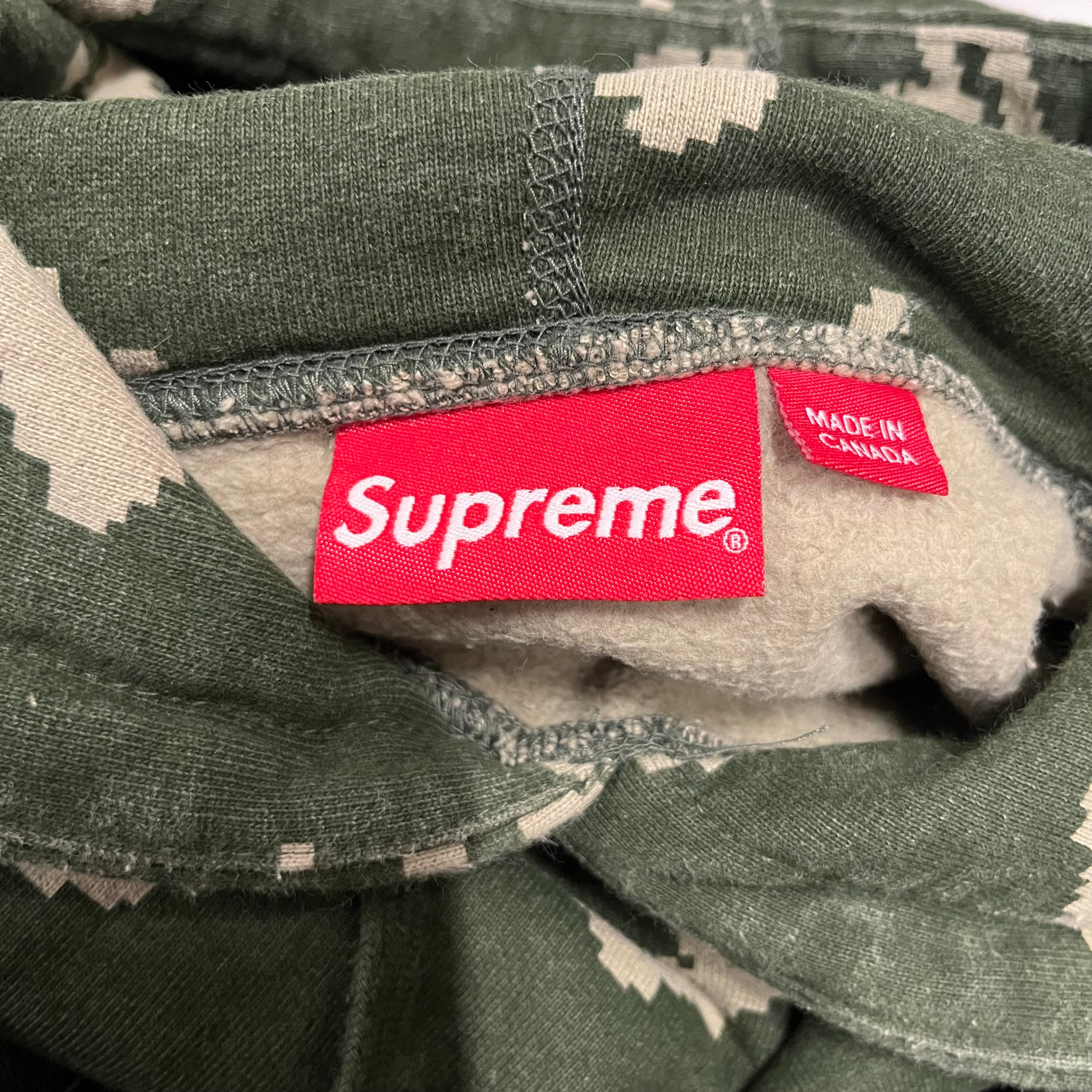 Supreme/Hoodie/XL/Camouflage/Cotton/GRN/2021 view 3