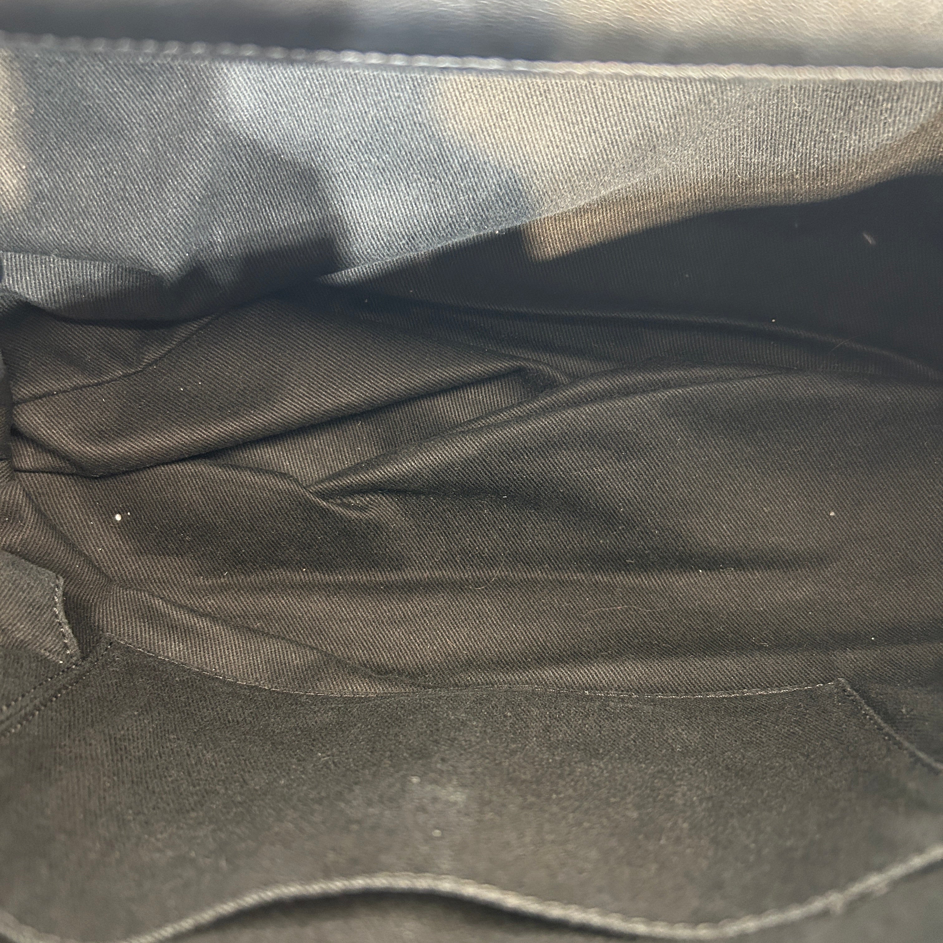 CHANEL/Bag/Leather/BLK/Expandable Flap view 4