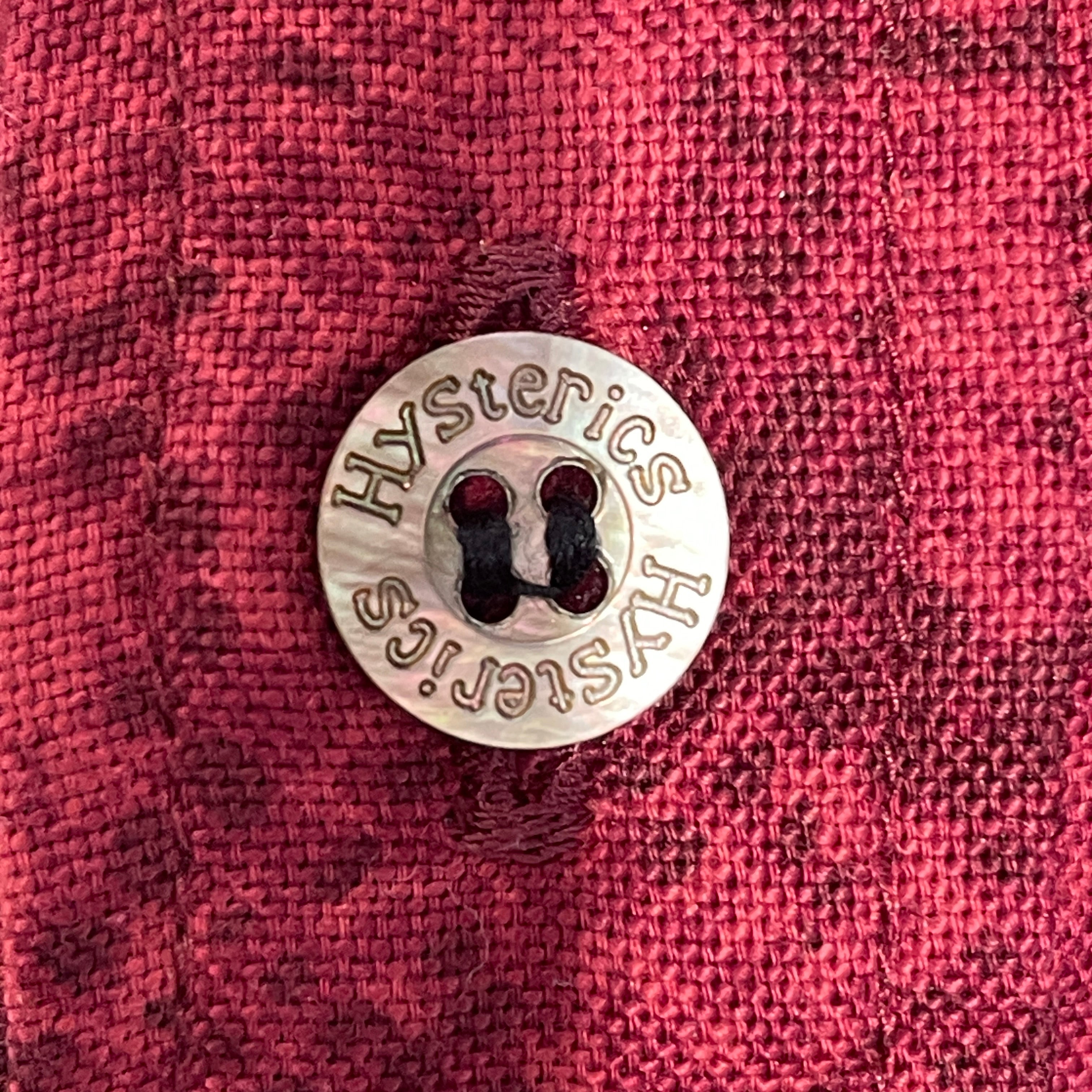 HYSTERIC GLAMOUR/LS Shirt/FREE/Animal Pattern/Cotton/RED/SNAKESKIN LS SHIRT view 4