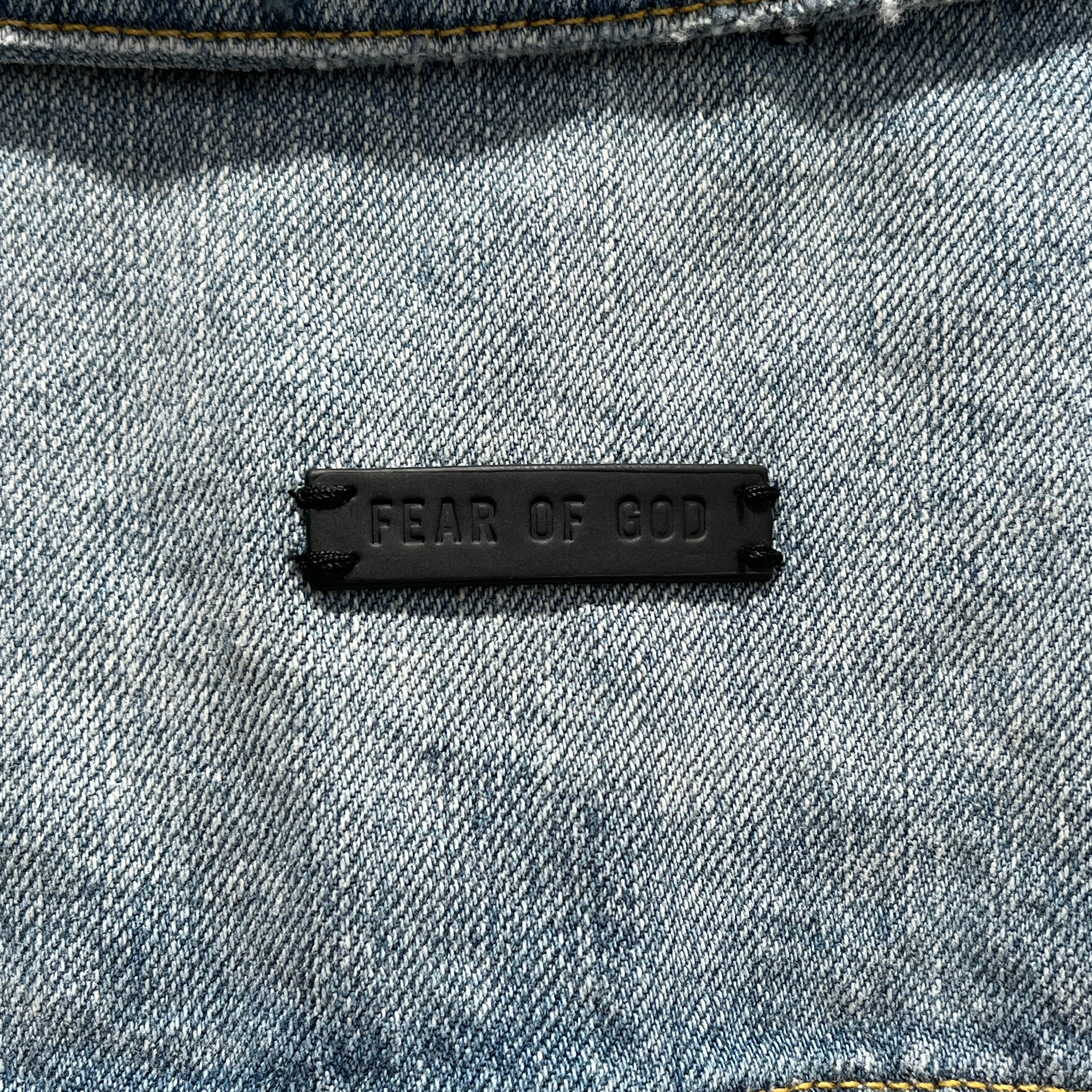 FEAR OF GOD/Denim Jkt/M/Denim/BLU/7TH COLLECTION TRUCKER JAC 002 view 4