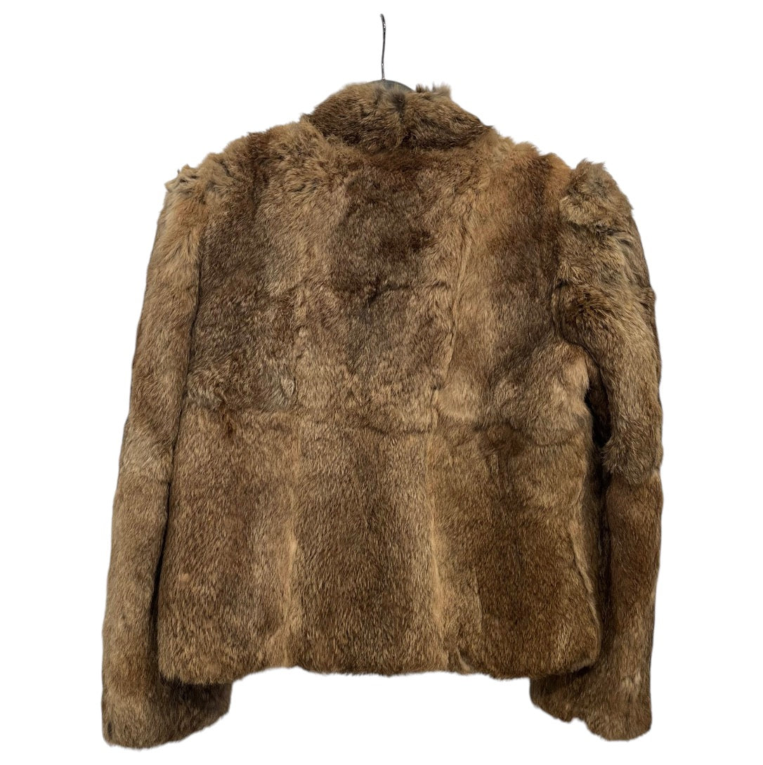 Half Moon/Coat/M/Fur/BRW/Half Moon Rabbit fur jacket view 2