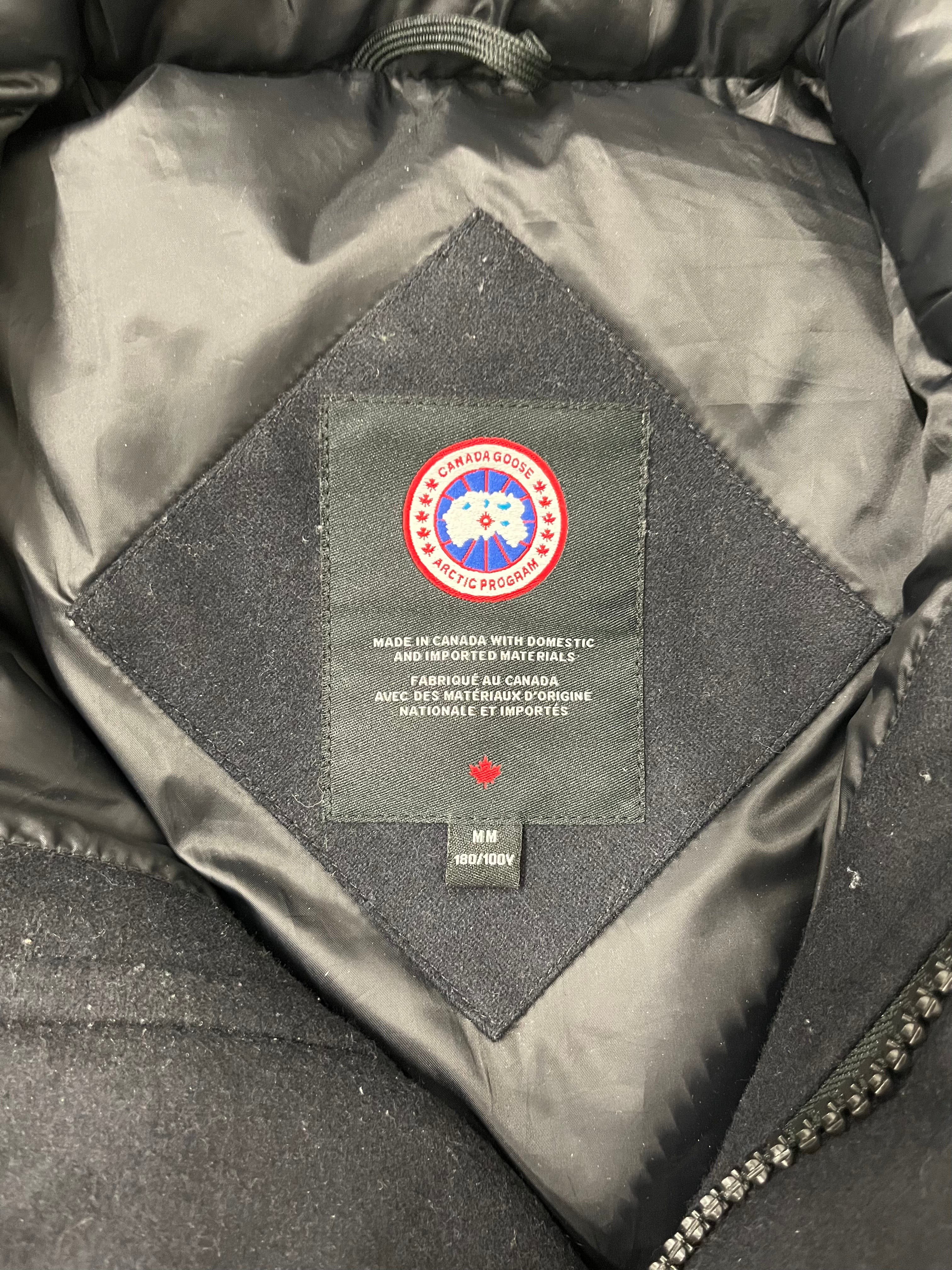 CANADA GOOSE/Puffer Vest/M/Wool/BLK/GARSON GILET WOOL view 4