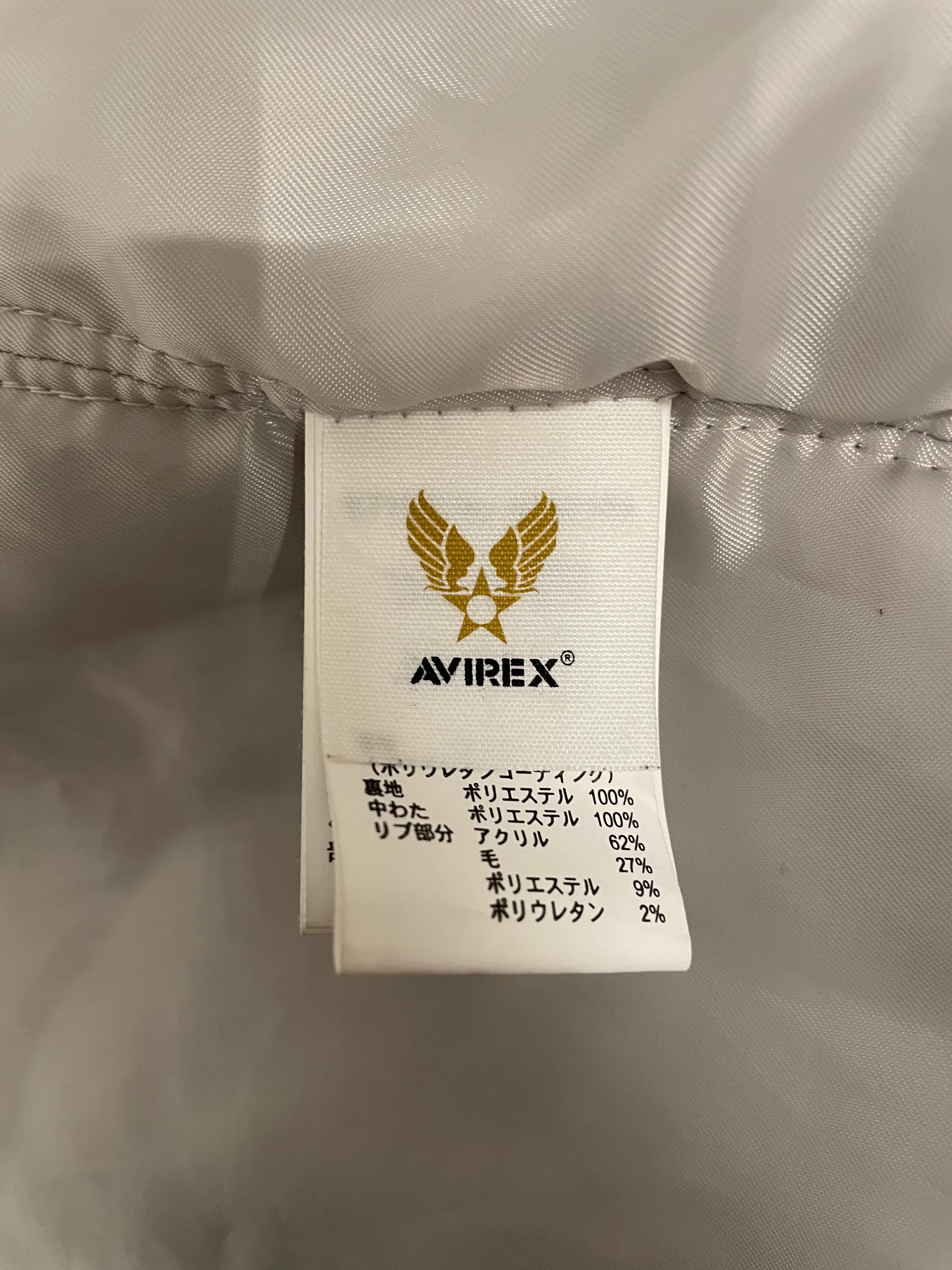 AVIREX/Windbreaker/L/Nylon/BLU/AMERICAN FLAG AND STAR JACKET view 4
