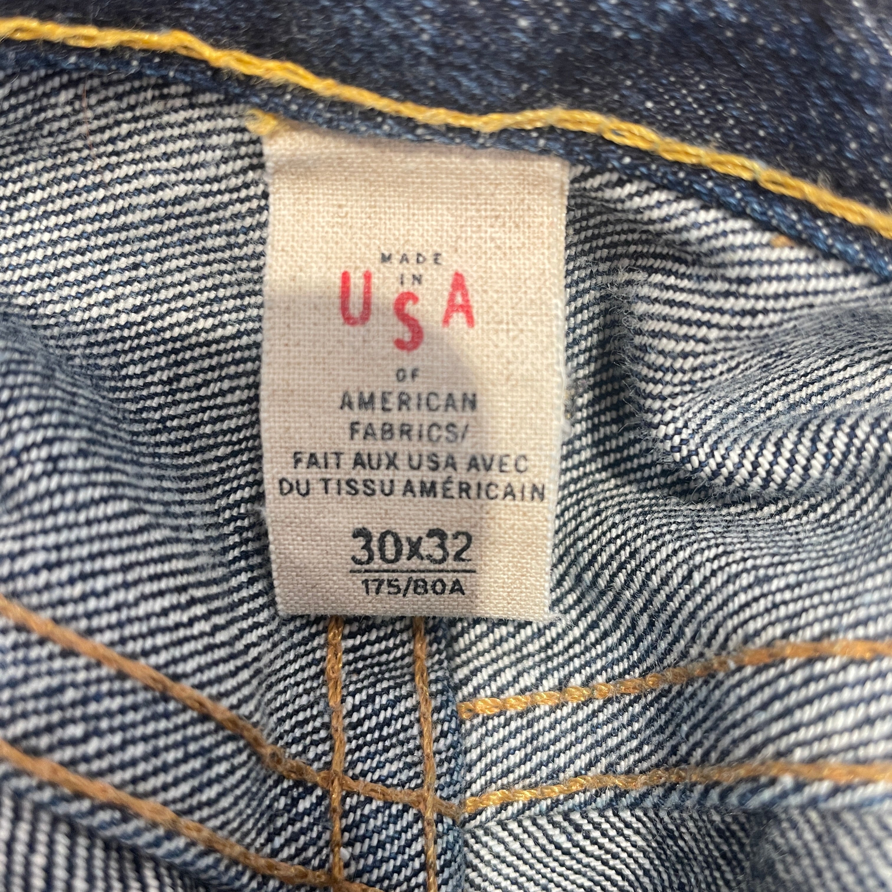 RRL/Pants/30/Denim/NVY/RN #41381 view 4