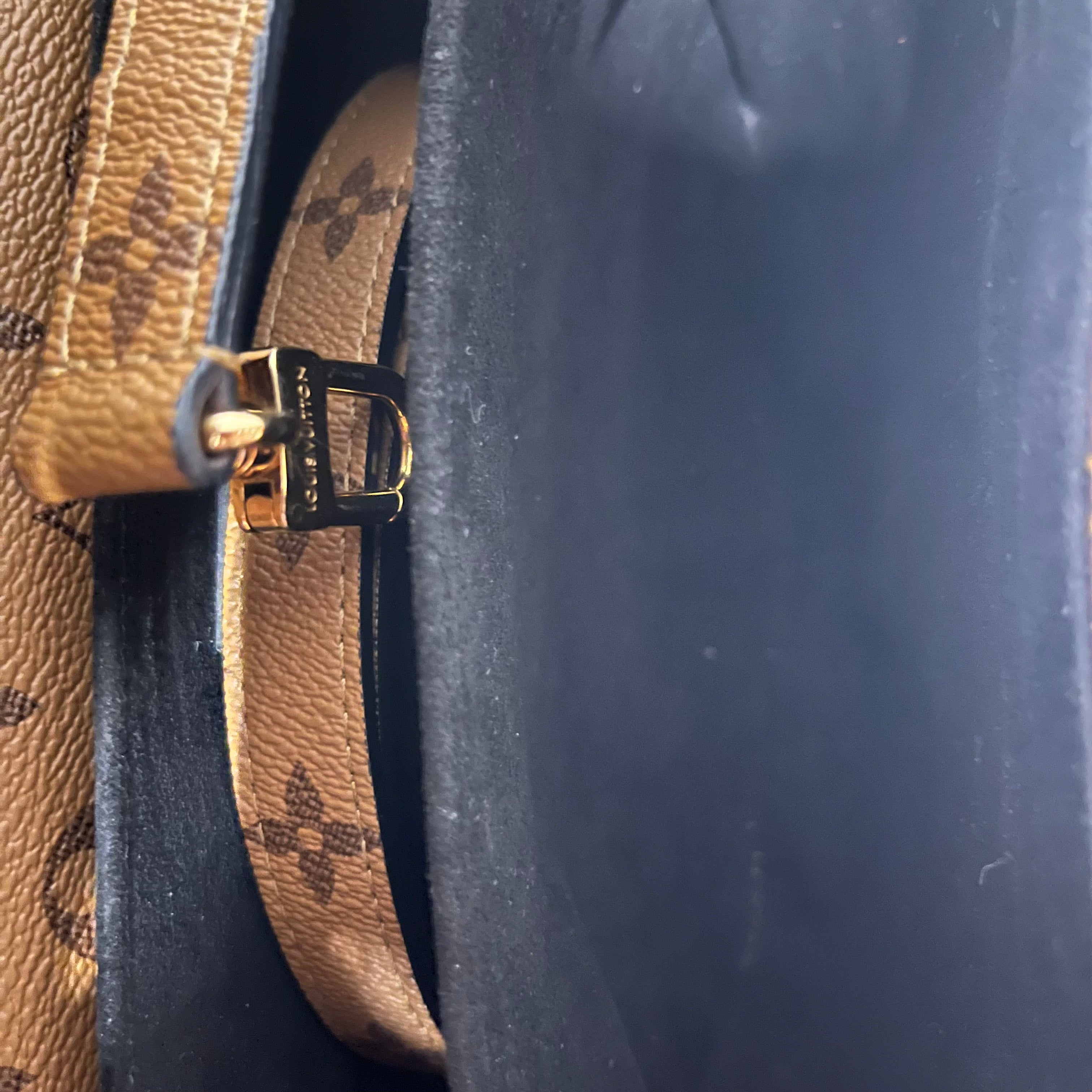 LOUIS VUITTON/Cross Body Bag/Monogram/Leather/CML/reverse metis monogram view 6