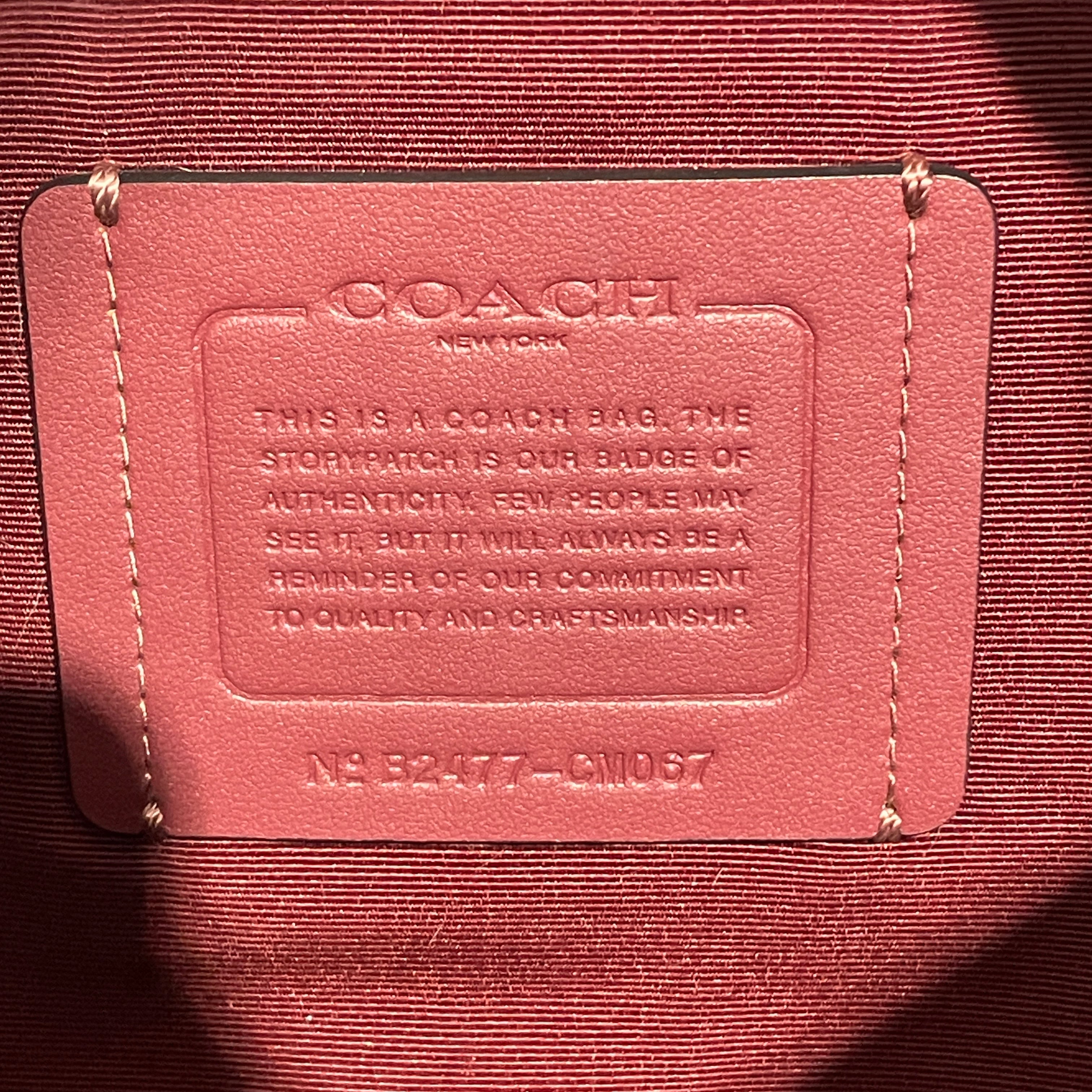 COACH/Hand Bag/Leather/BLK/SMITH TOTE view 5