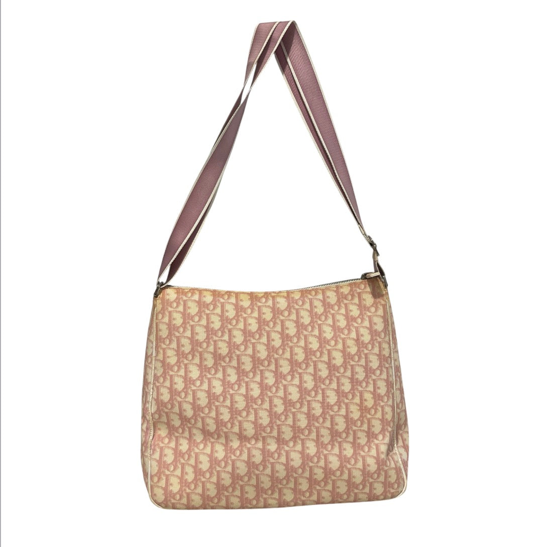 Christian Dior/Cross Body Bag/Monogram/Cotton/PNK/No.2 Trotter Messenger view 2