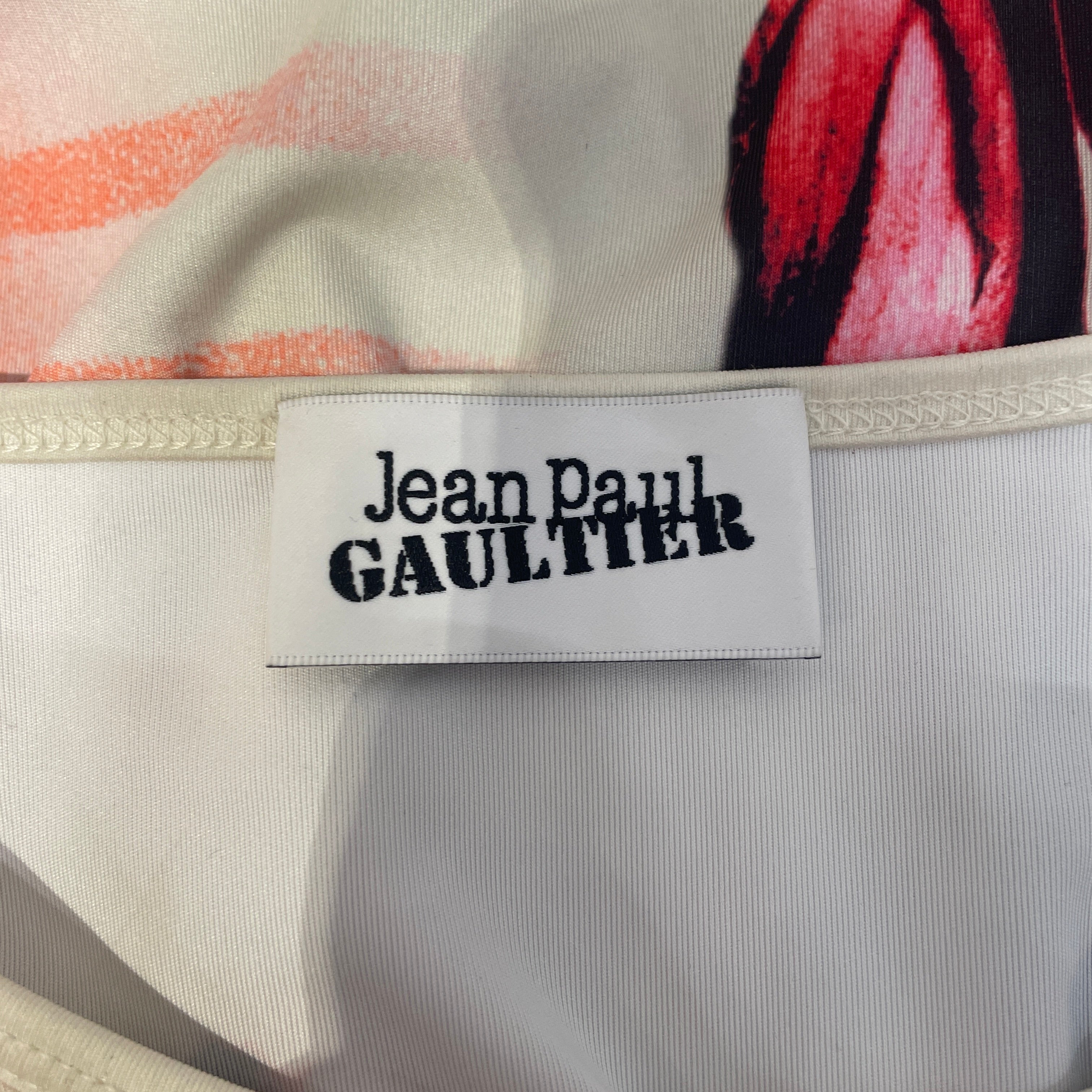 Jean Paul Gaultier/SL Shirt/PED/PINK FLORAL/ SLEEVE CUT view 3