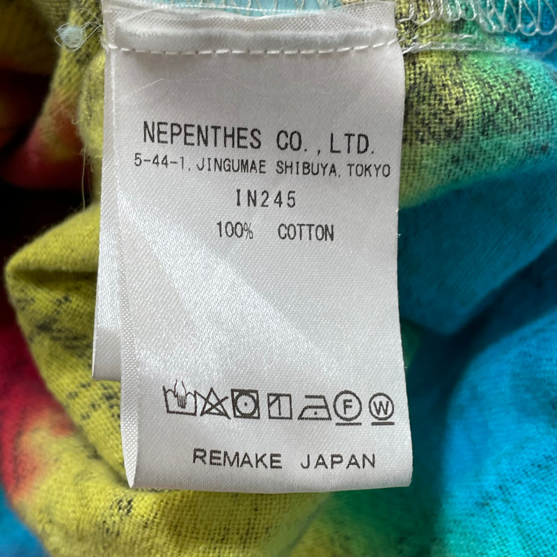Needles/LS Shirt/S/Cotton/MLT/All Over Print/TIE DYE