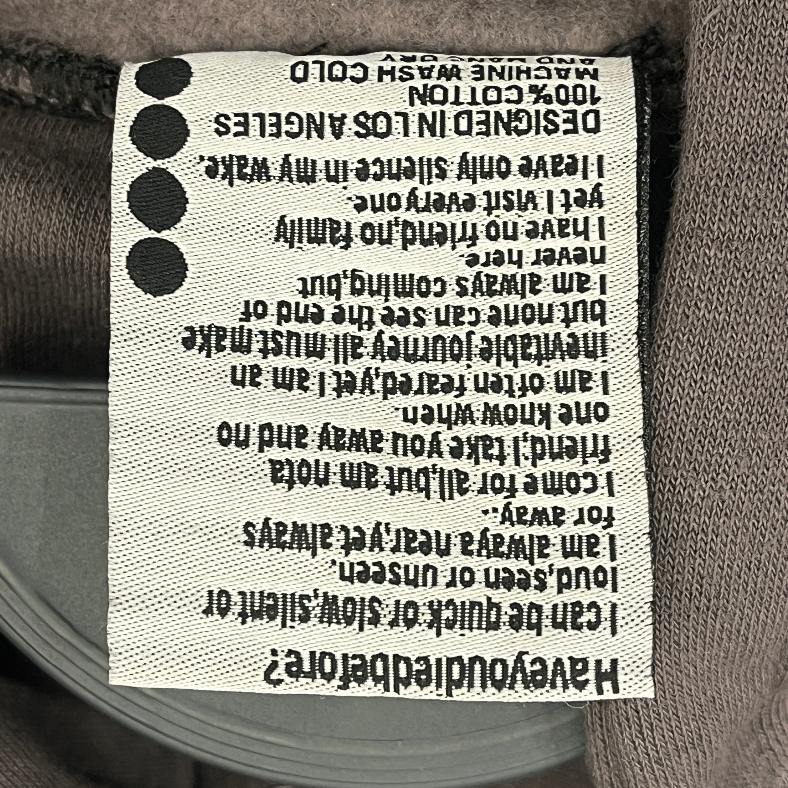 haveyoudiedbefore?/Hoodie/L/Graphic/Cotton/BLK/Pullover/despair shirt hoodie view 4