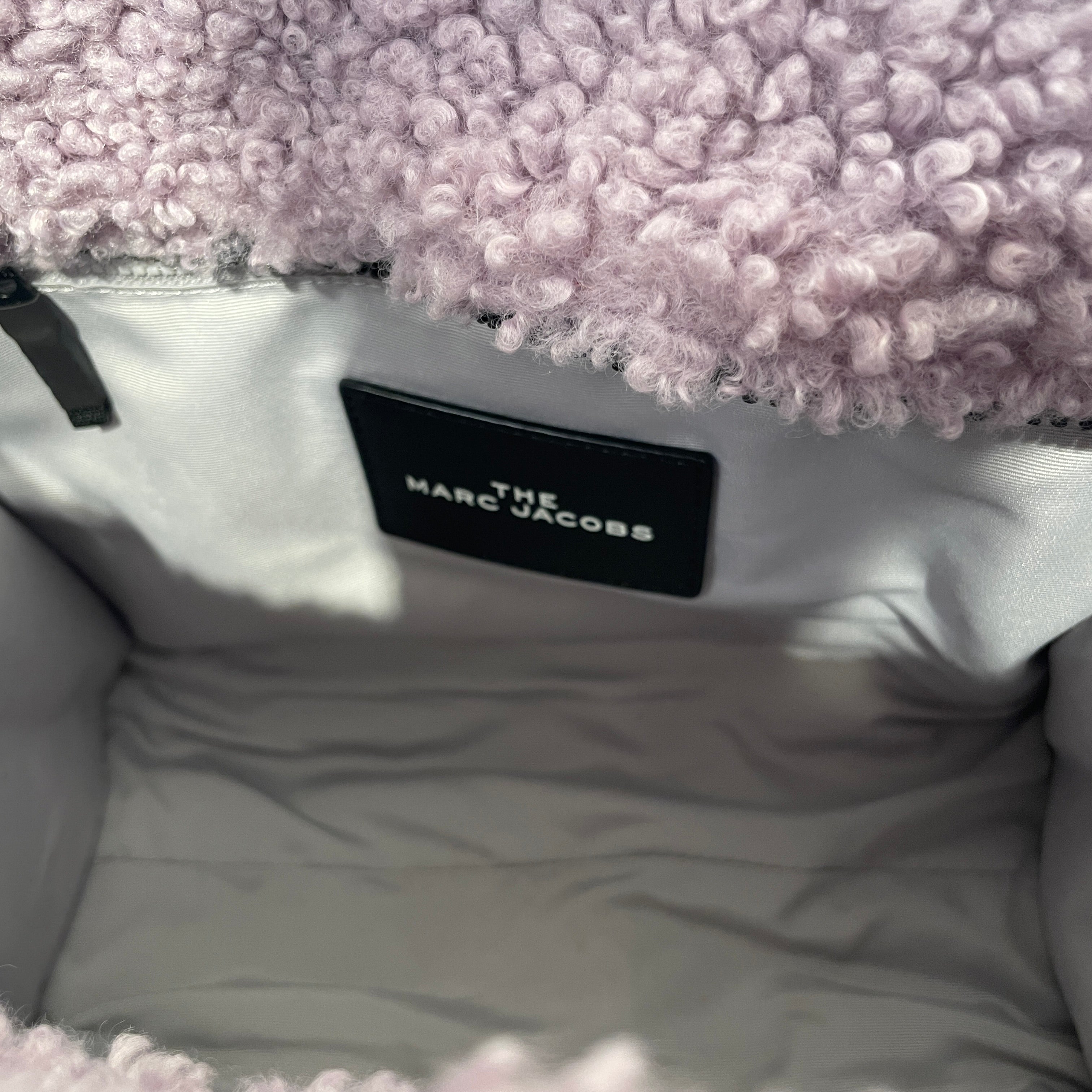 MARC JACOBS/Cross Body Bag/Fake Fur/PPL/TEDDY MINI TOTE BAG view 2