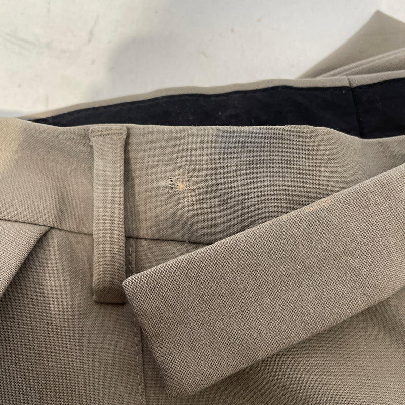 Rick Owens/Straight Pants/8/Wool/GRY/trouser