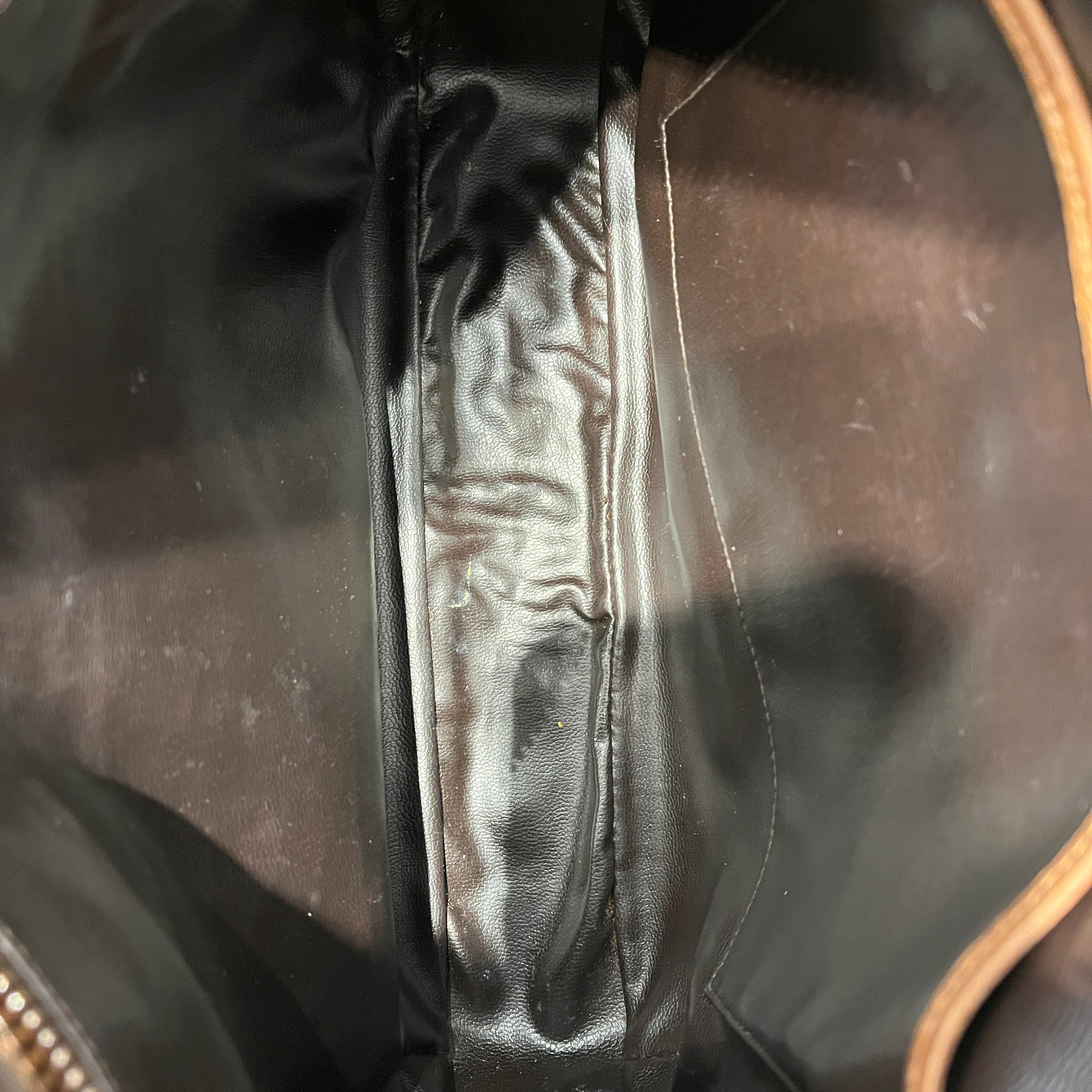 CELINE/Bag/Leather/BRW/SHOULDER BAG view 3