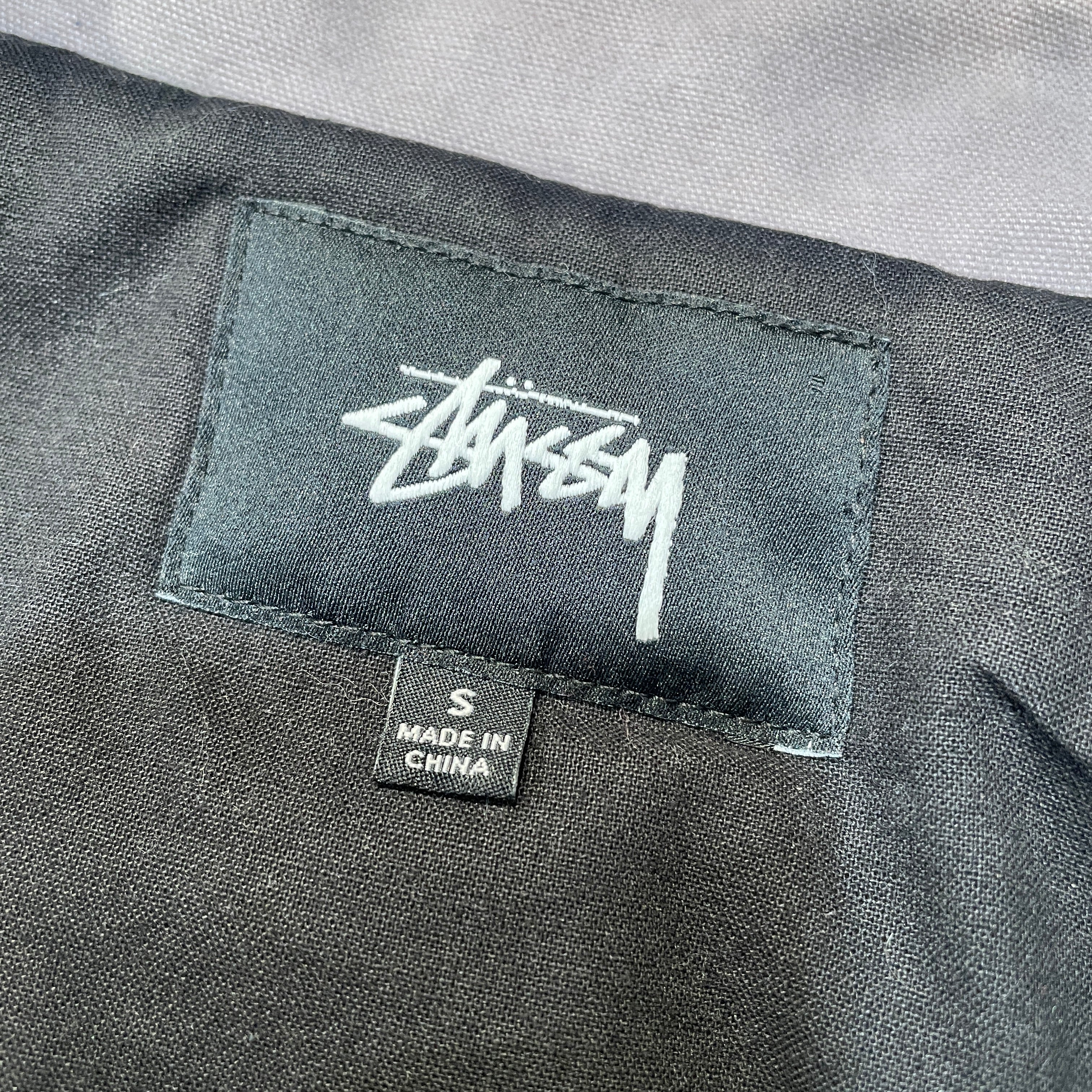 STUSSY/Jacket/S/Cotton/WHT/Plaid/Drizzler plaid bomber view 3