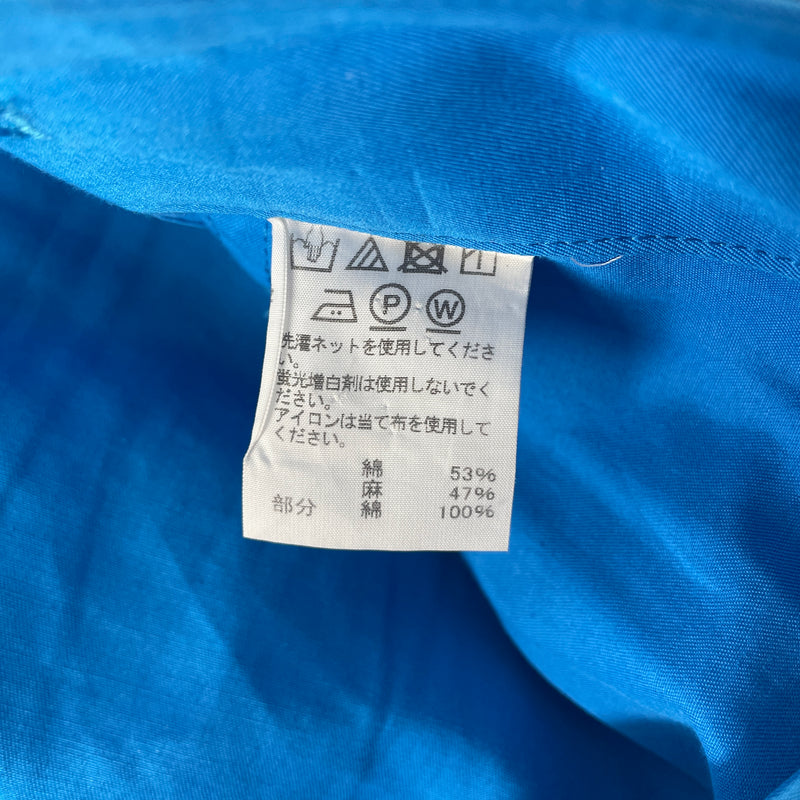 ISSEY MIYAKE/Pants/2/Cotton/BLU/BLUE ROPE TROUSER