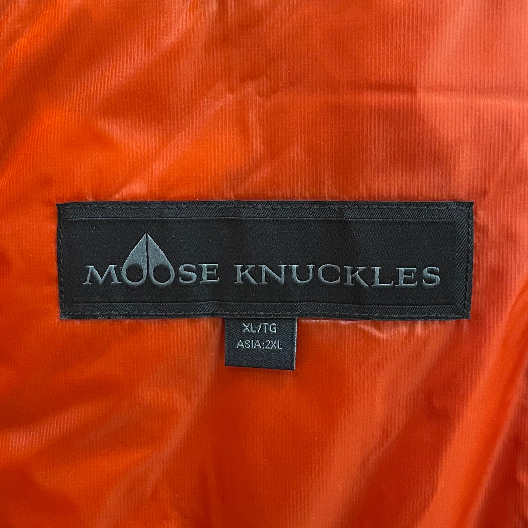MOOSE KNUCKLES/Puffer Jkt/XL/Cotton/ORN/LEAF QUILT BOMBER view 5