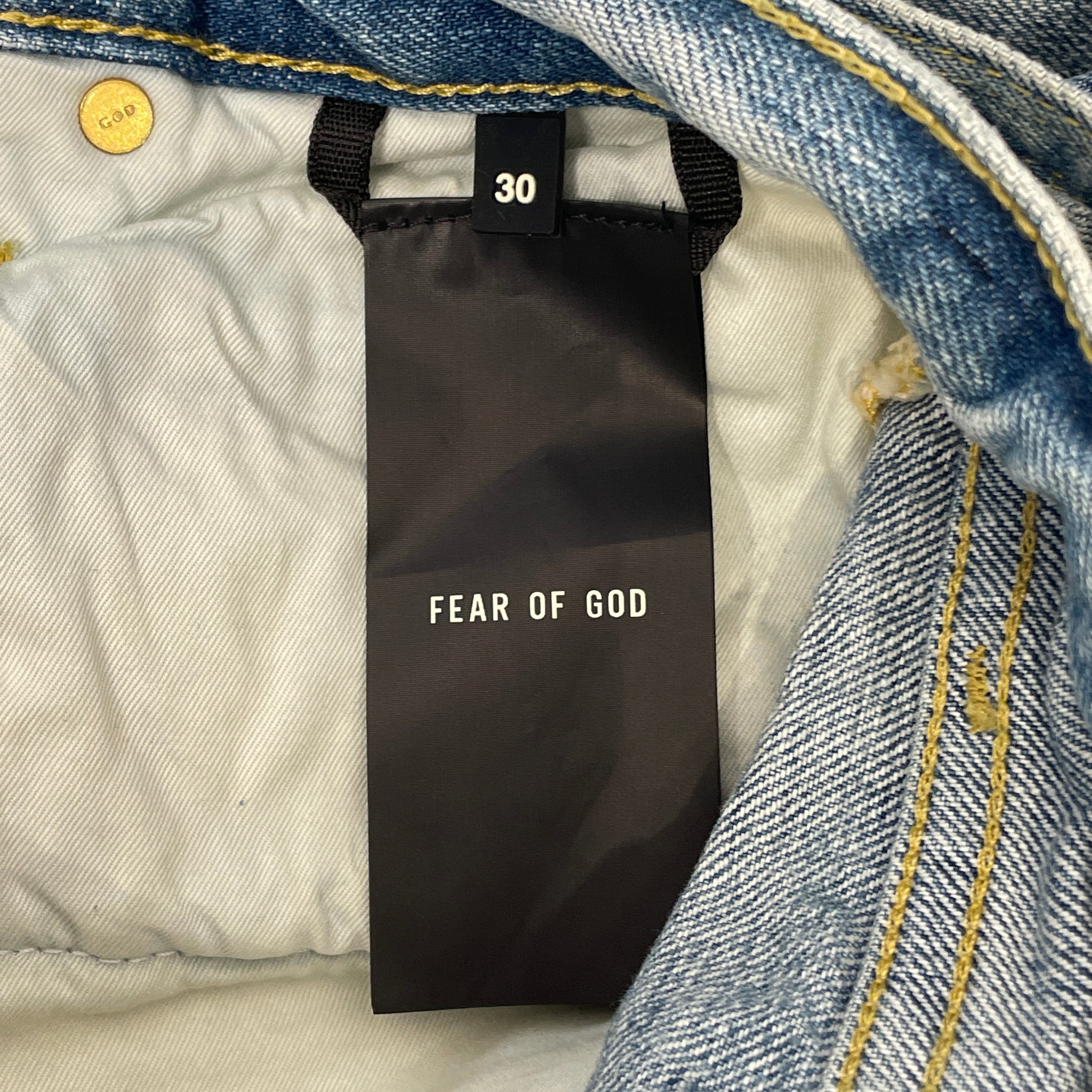 FEAR OF GOD/Carpenter Pants/30/Denim/IDG/DOUBLE KNEE view 4