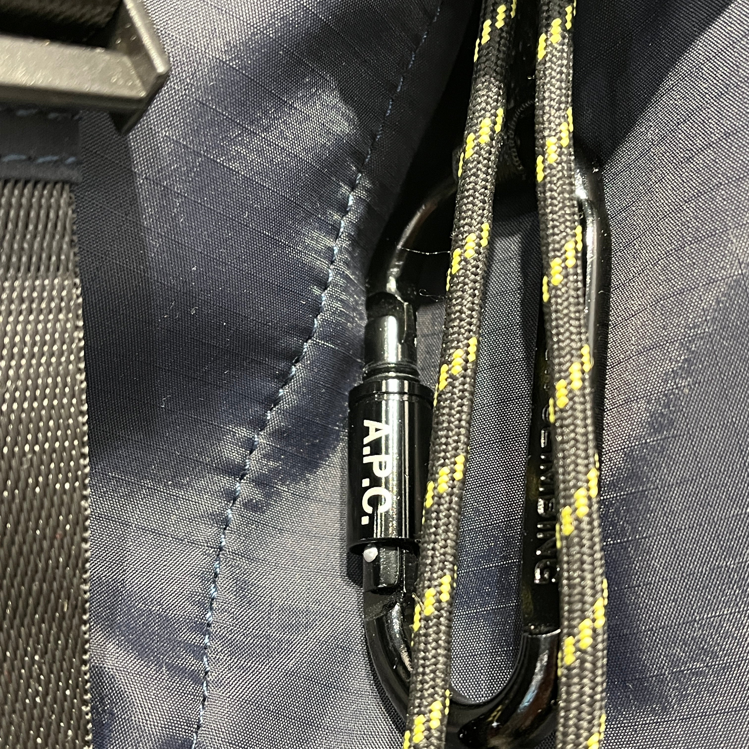 A.P.C./Backpack/Nylon/NVY/TREK BACKPACK view 6