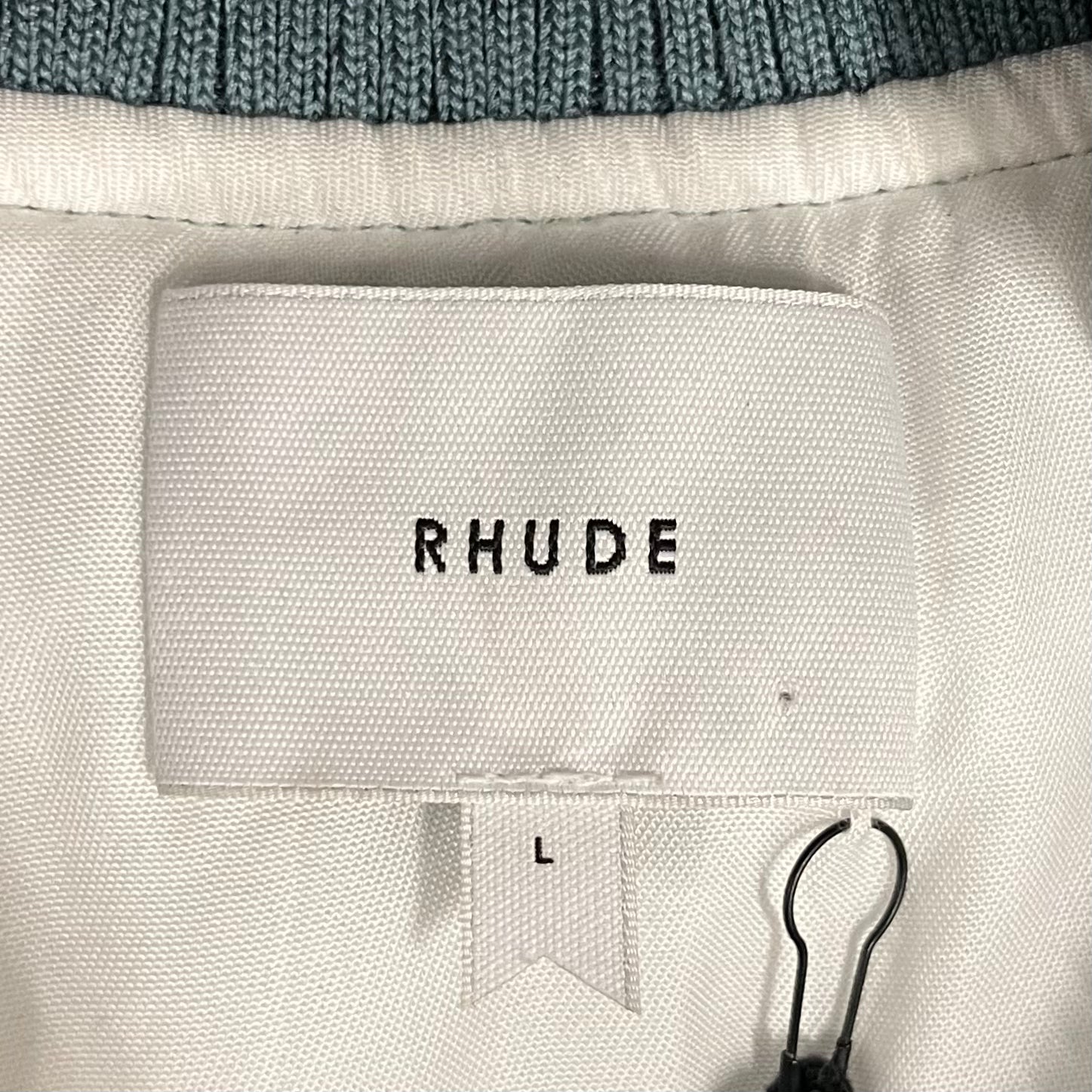 RHUDE/Quilted Jkt/L/IDG/satin bomber view 3