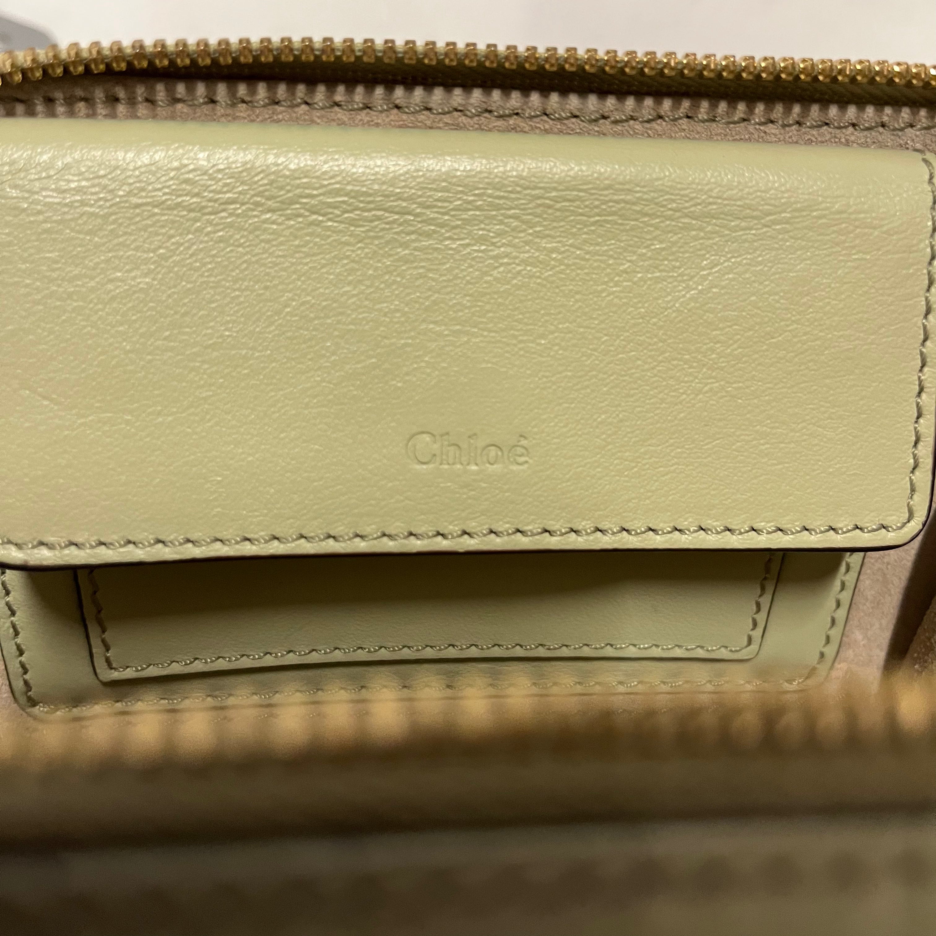 Chloe/Cross Body Bag/Leather/GRN/EMBOSSED C BAG view 5