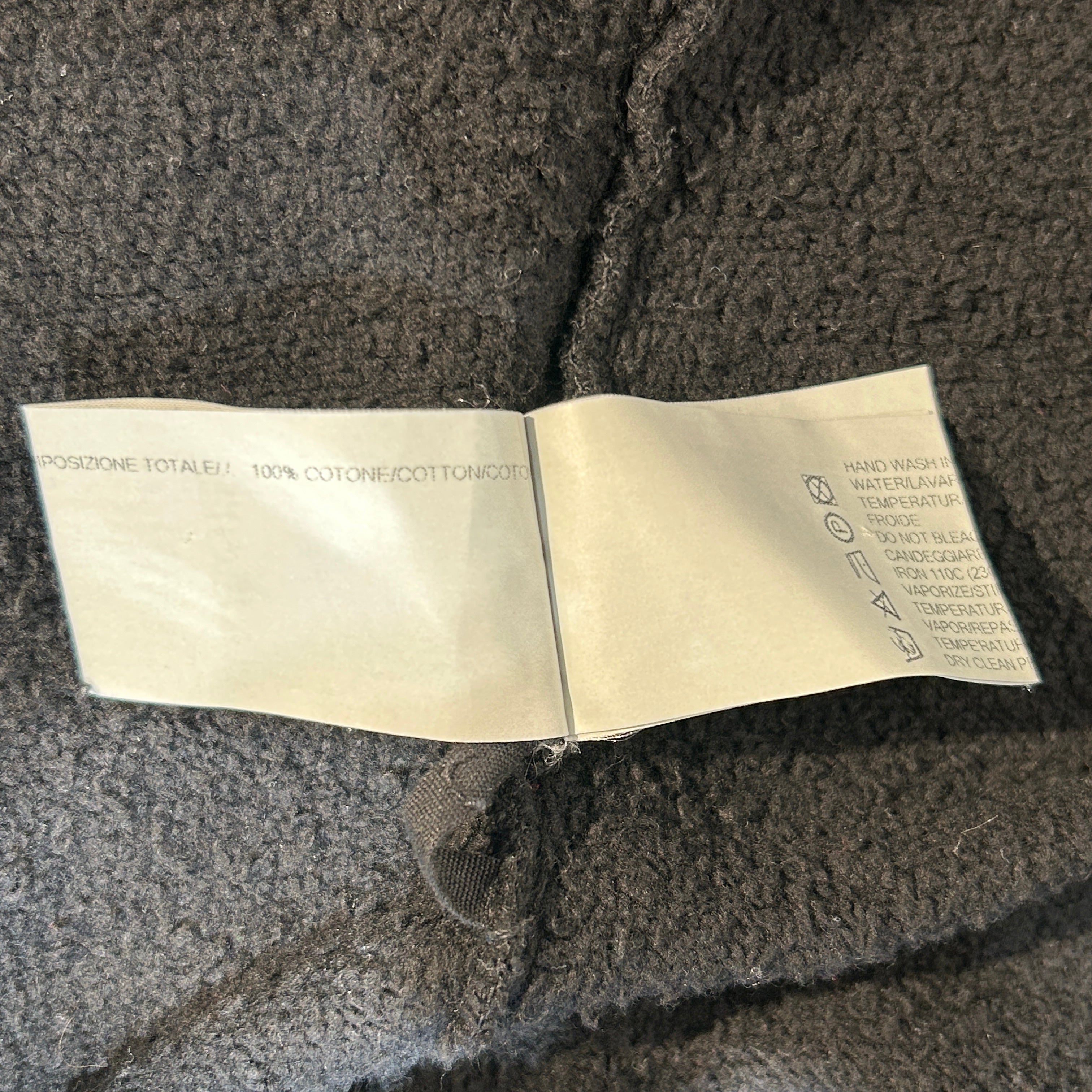 RICK OWENS DRKSHDW/Zip Up Hoodie/XL/Cotton/BLK/PATCHWORK view 4