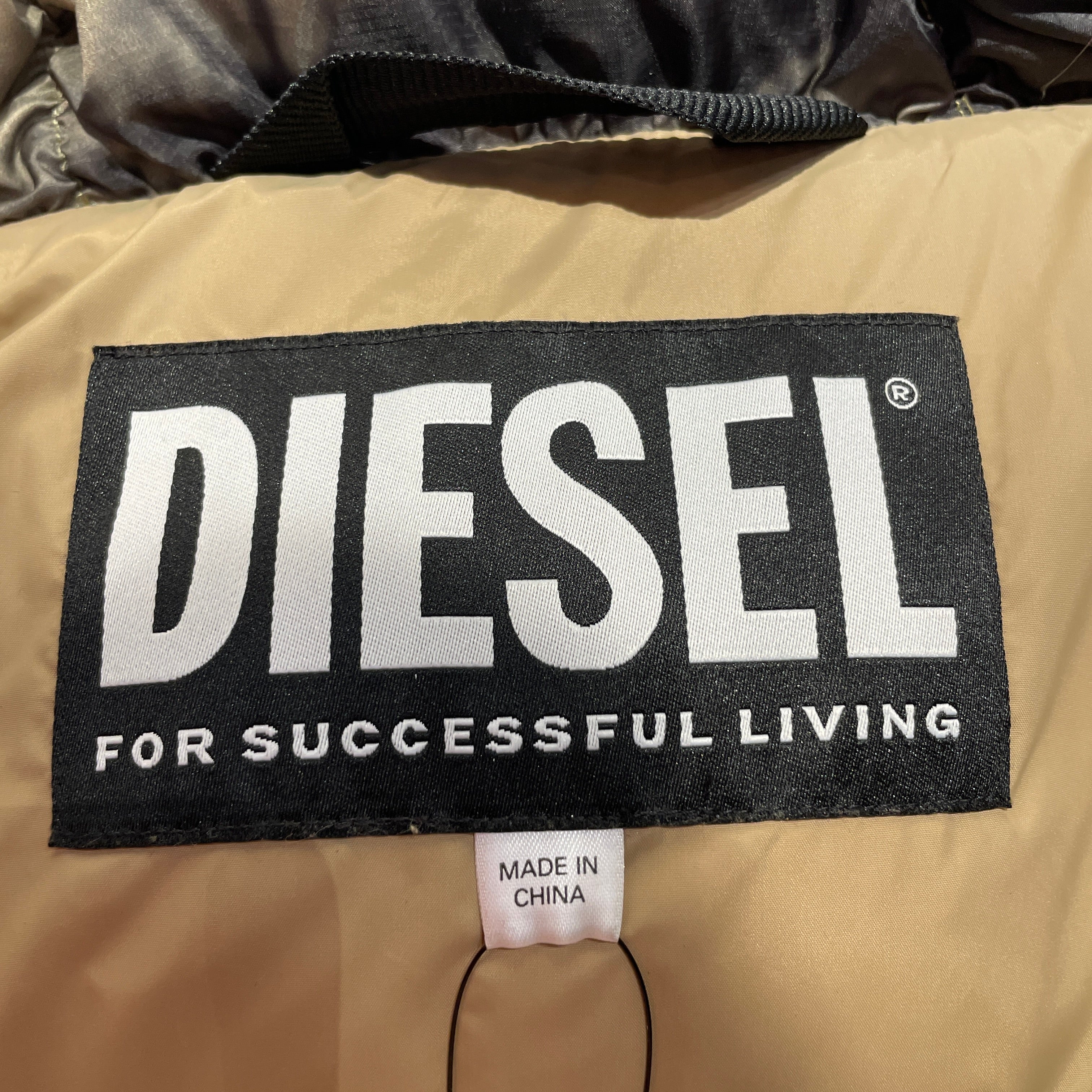 DIESEL/Puffer Jkt/L/Nylon/GRN/All Over Print/ view 5