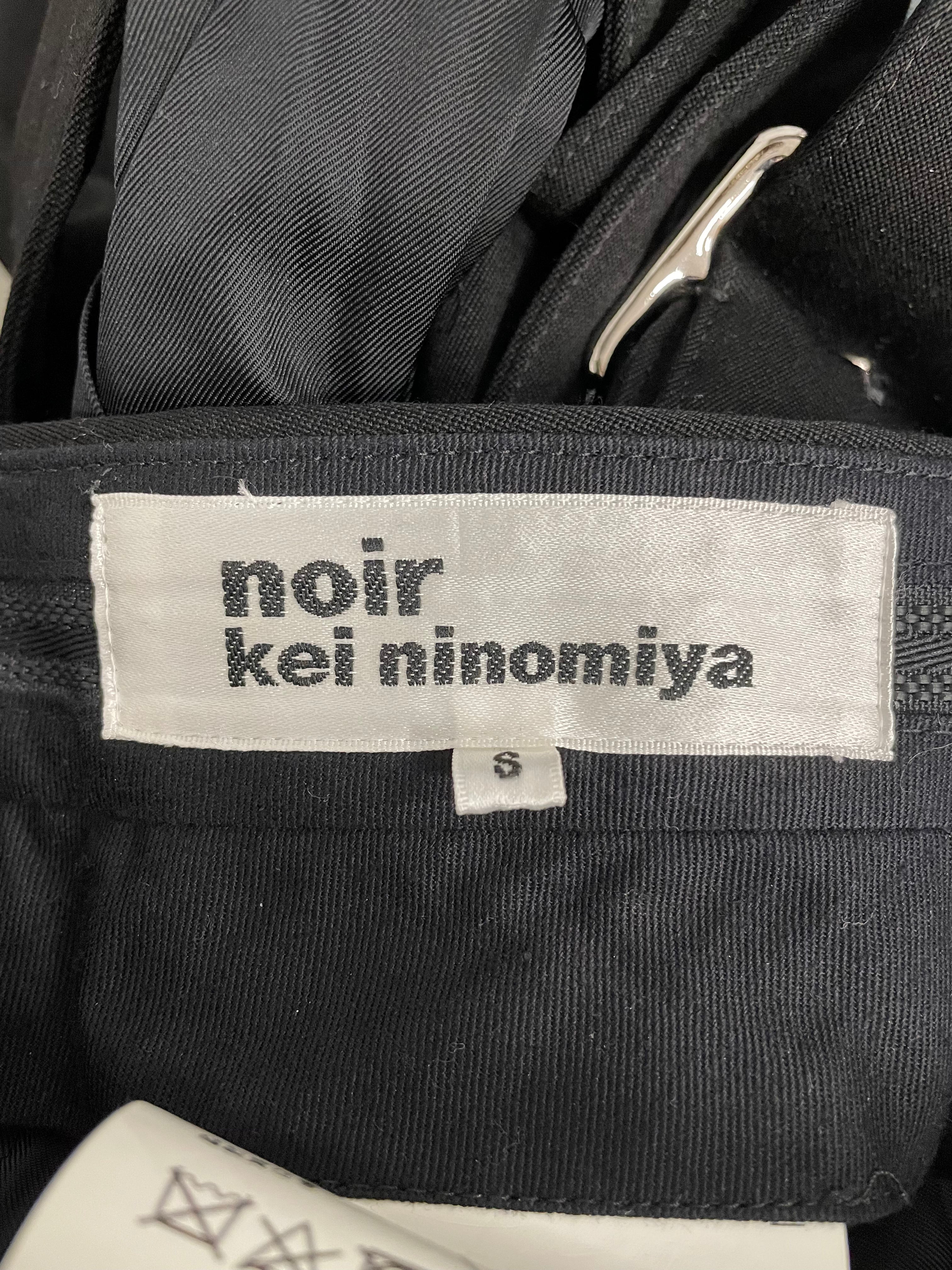 noir kei ninomiya/COMME des GARCONS/Pants/S/BLK/STRAPS ATTATCHED view 3