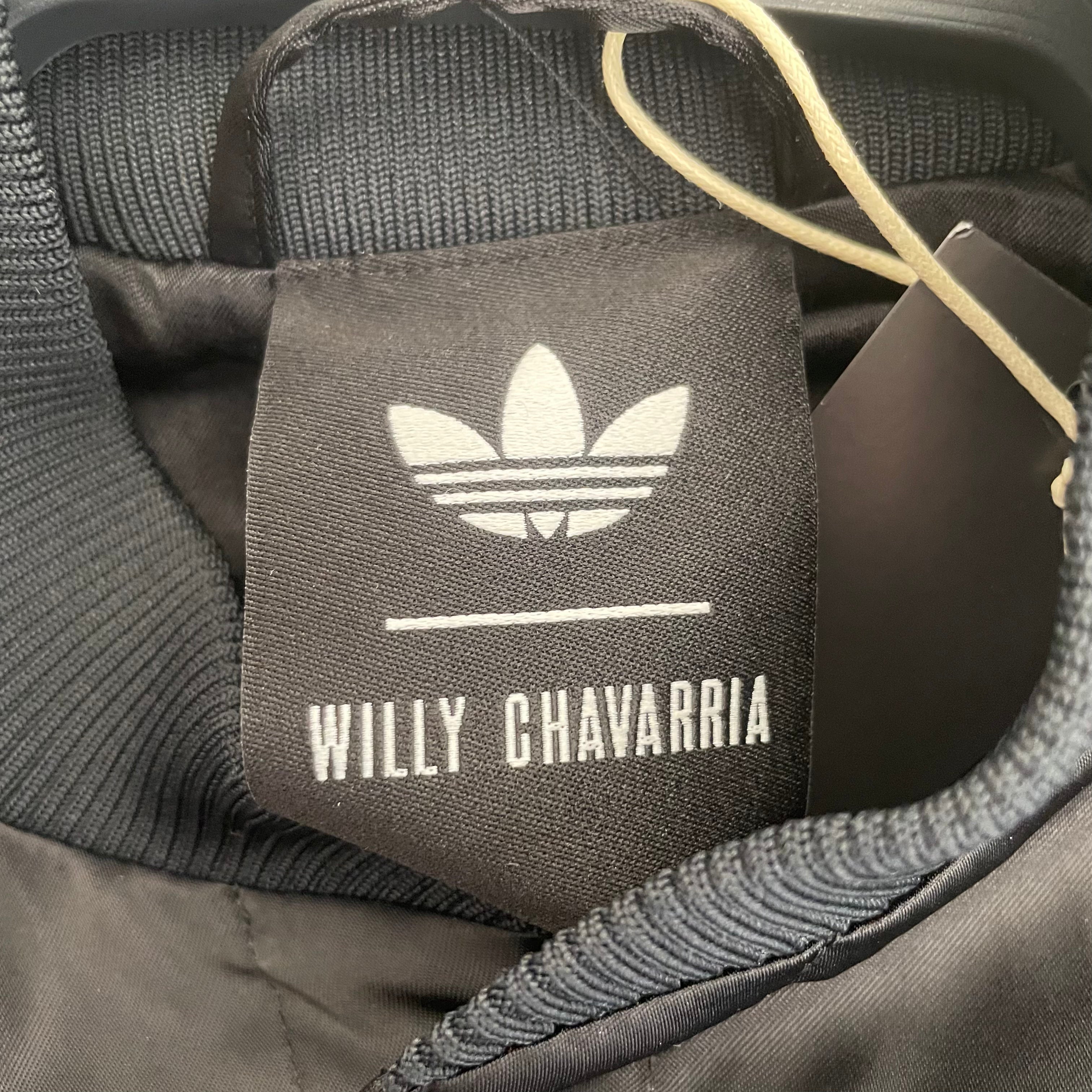 adidas/WILLY CHAVARRIA/Jacket/XXS/Polyester/BLK/CHAVARRIA VS ADIDAS view 3