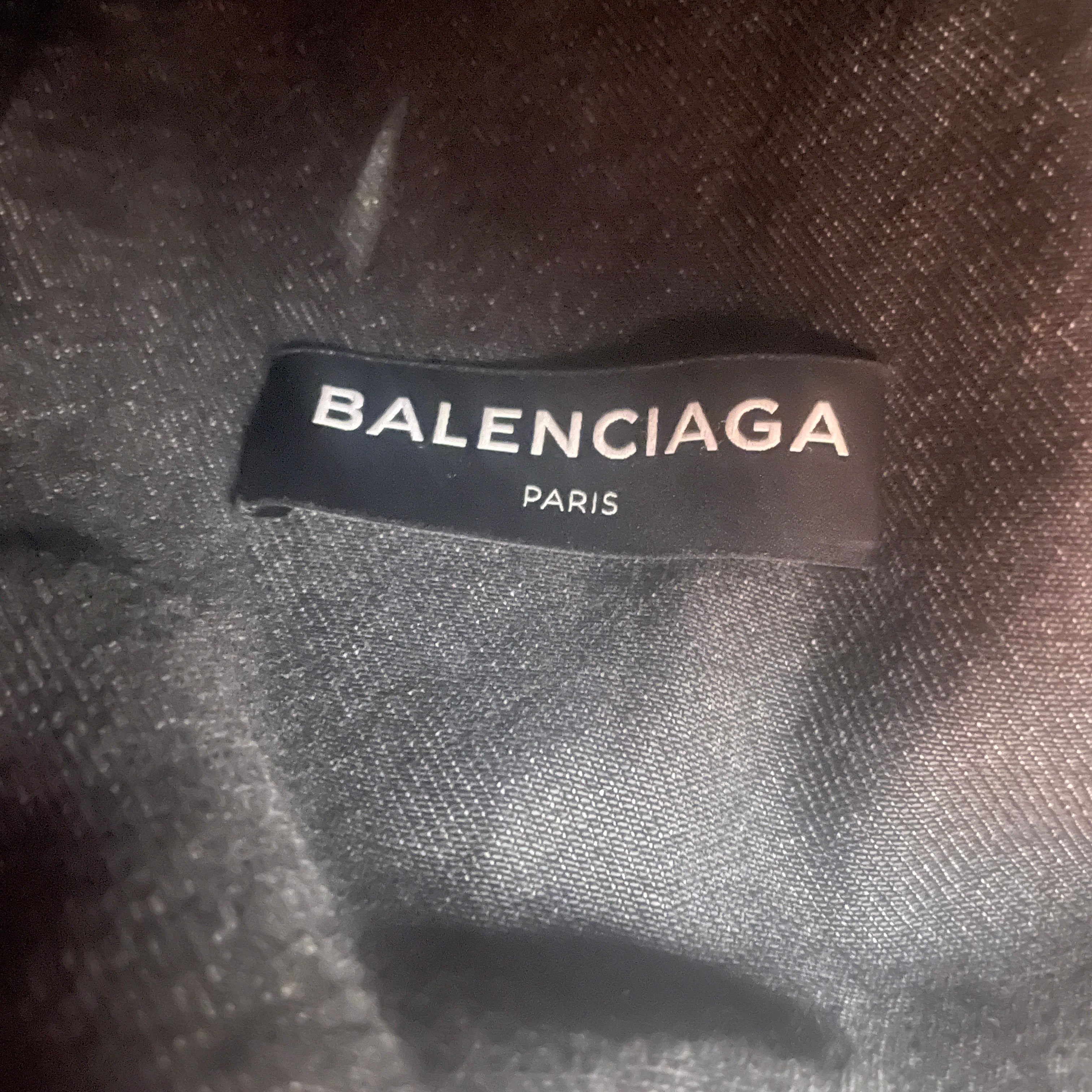 BALENCIAGA/Denim Jkt/L/Cotton/BLK/UP57 2017 00274 view 3
