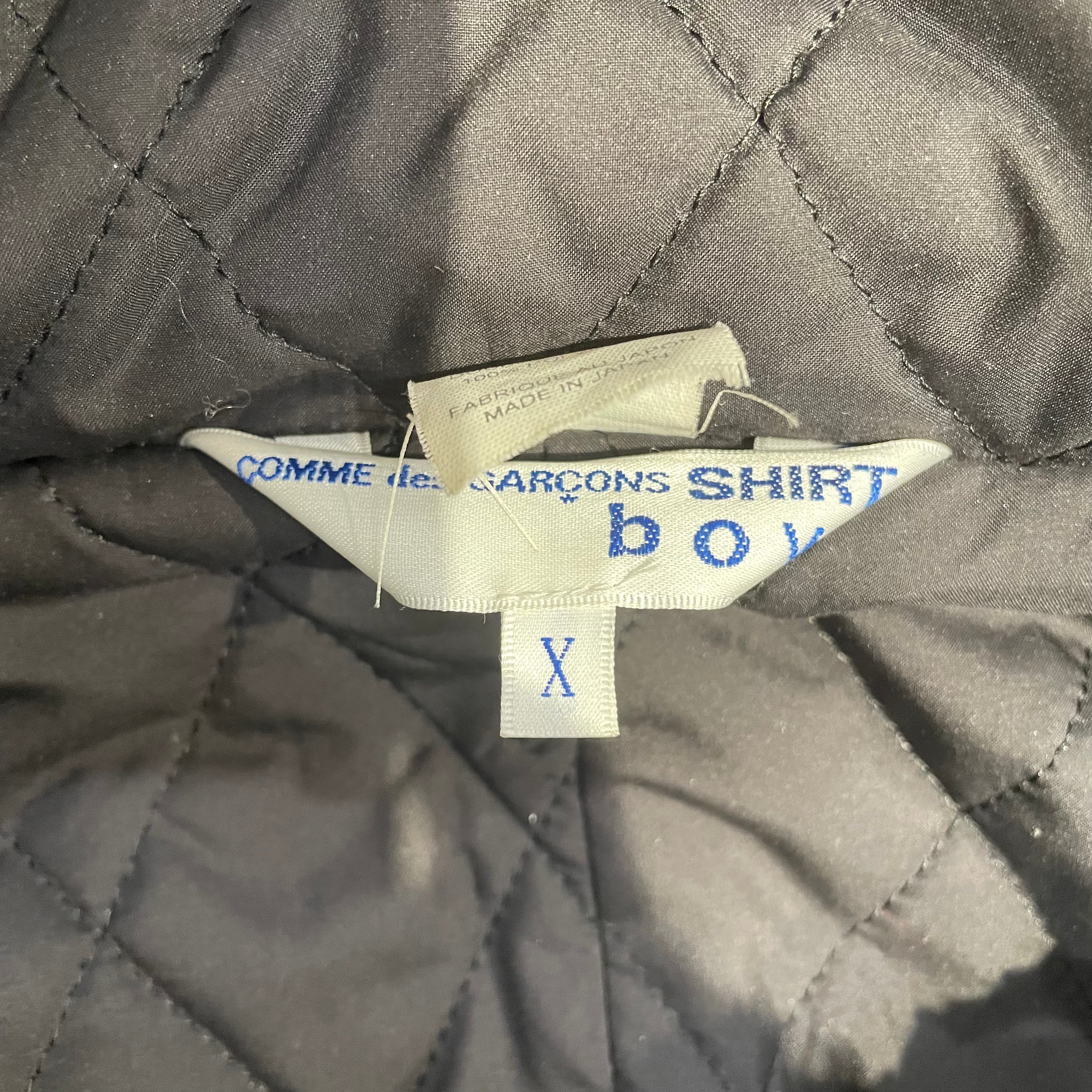 COMME des GARCONS SHIRT BOYS/Hoodie/OS/Polyester/GRY/RABBIT EAR ROBE view 3