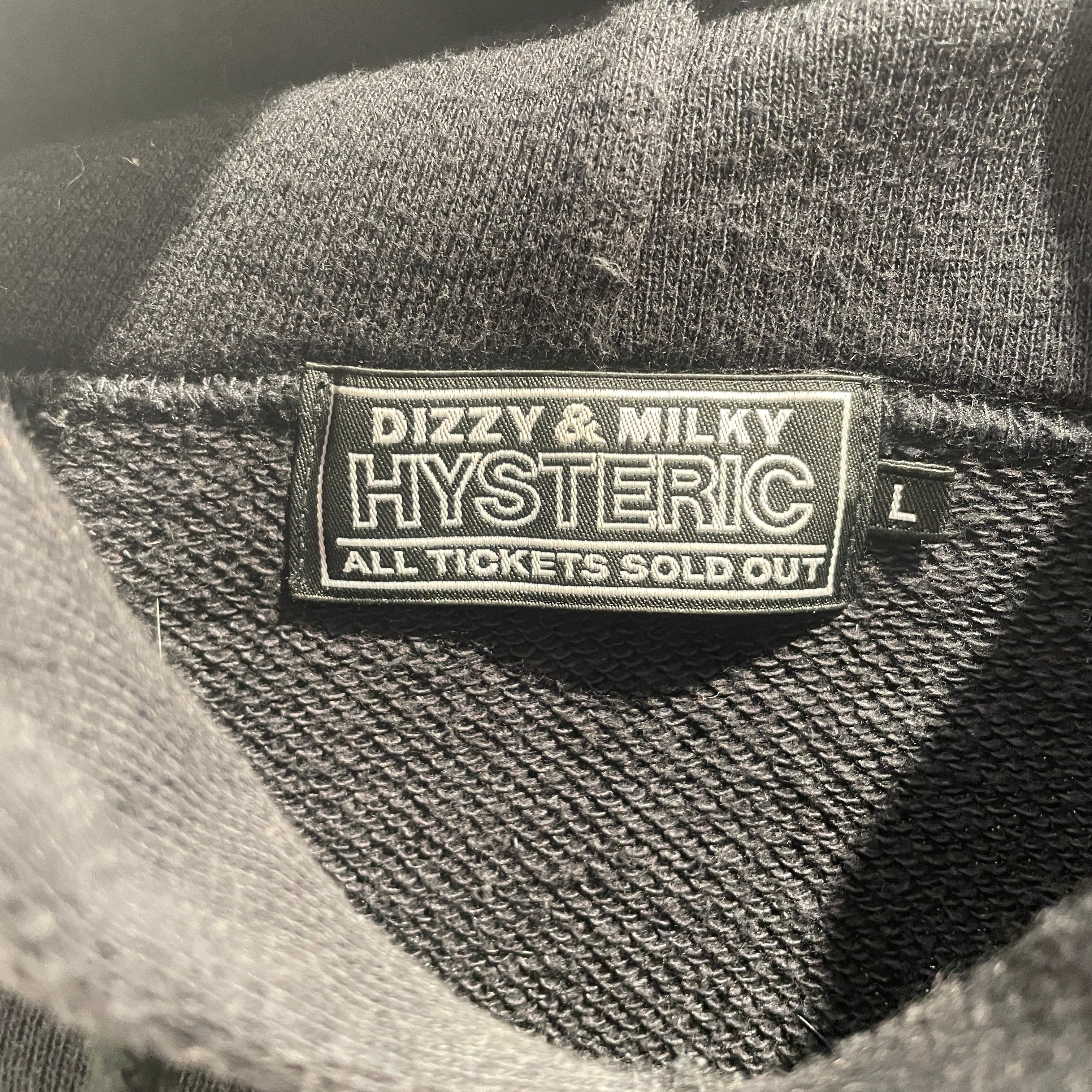 HYSTERIC/Hoodie/L/Graphic/Cotton/BLK/Skullberry Hoodie view 3