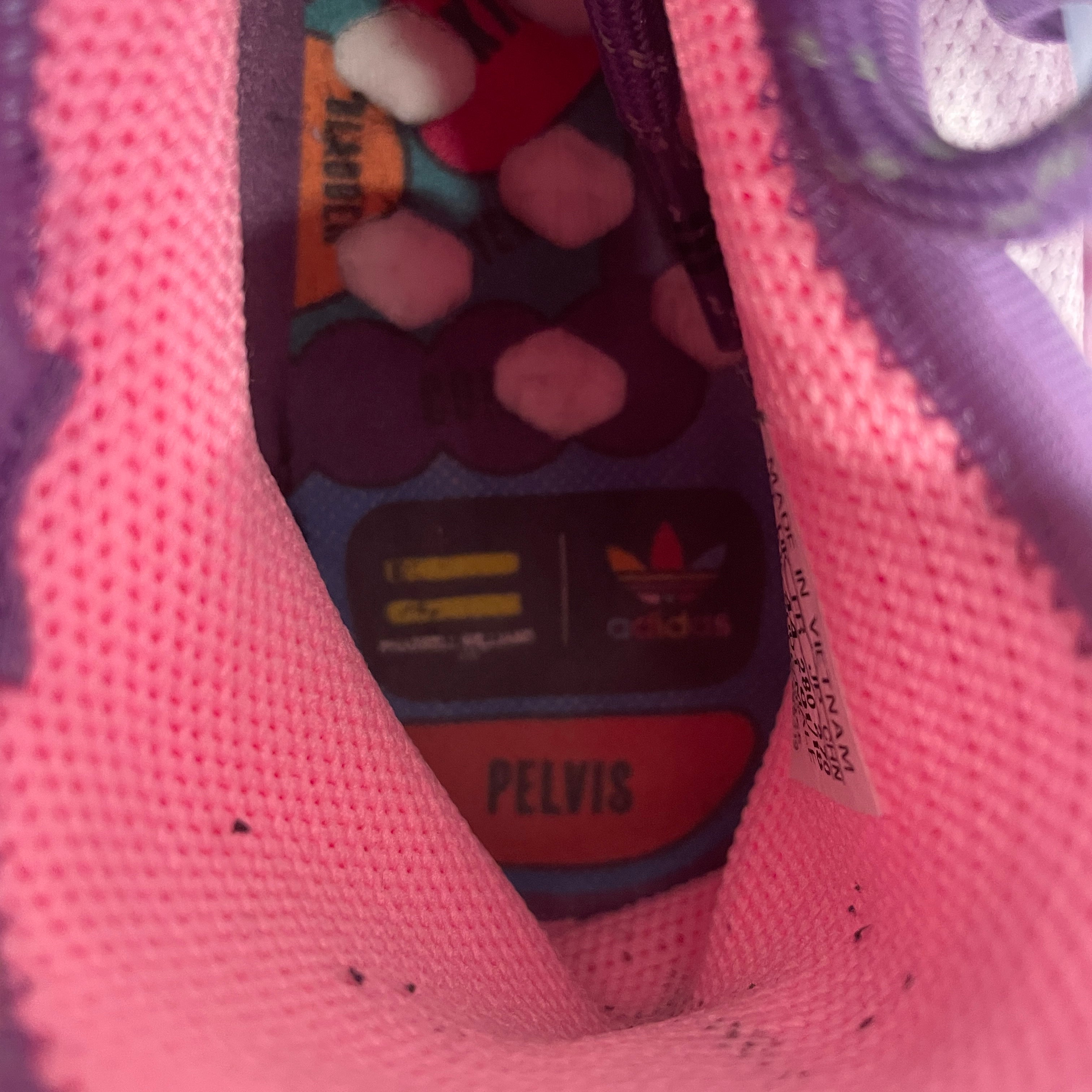 adidas/Low-Sneakers/US 10/All Over Print/PNK/Holi Festival view 3