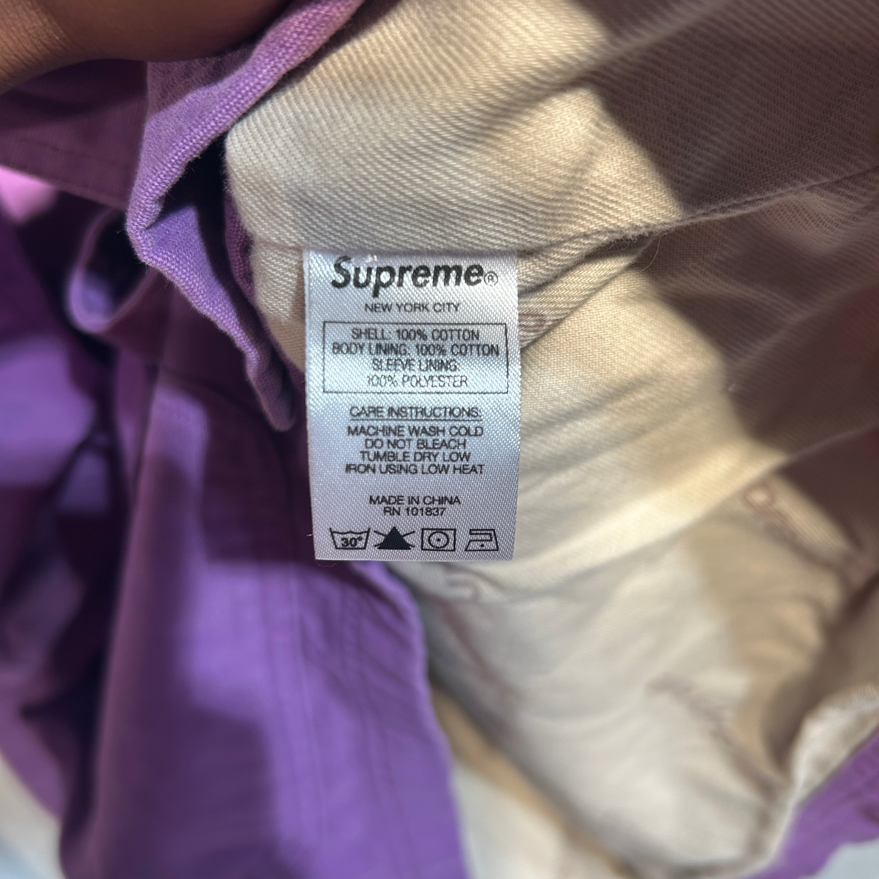 Supreme/Coat/L/Cotton/PPL/brwn corduroy collar view 4