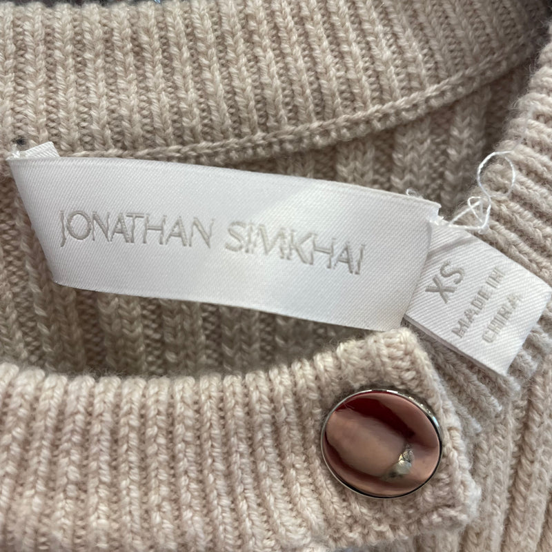 JONATHAN SIMKHAI/Sweater/XS/Cotton/CRM/