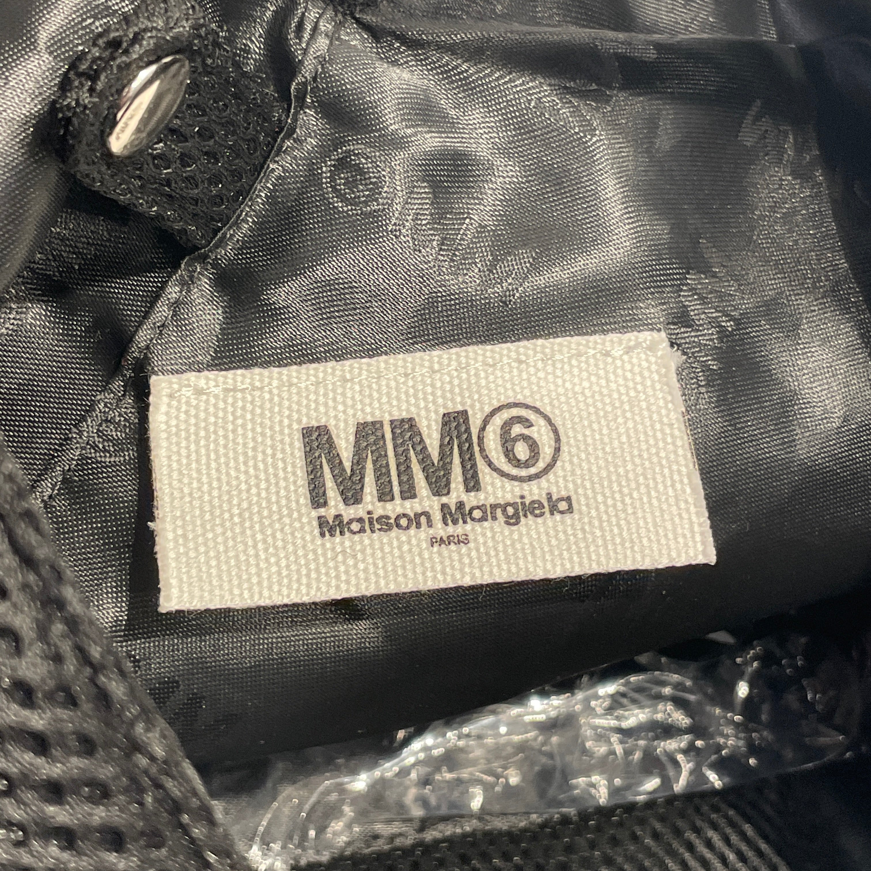 Maison Margiela/Tote Bag/Nylon/BLK/MESH BAG view 3