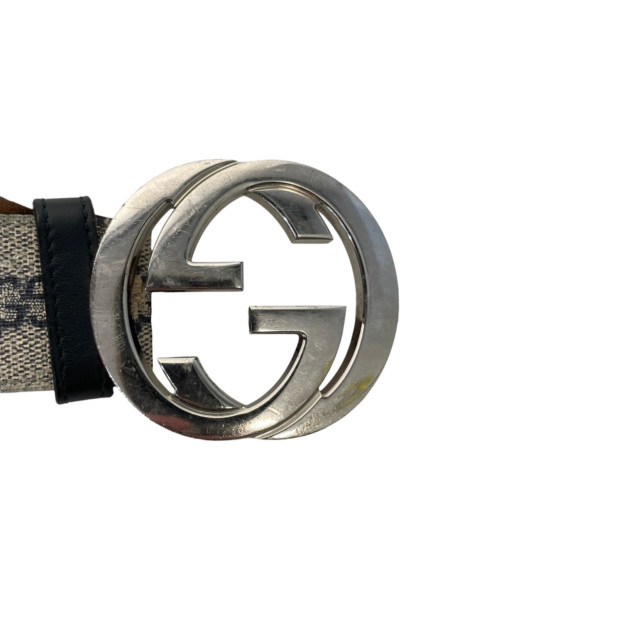 GUCCI/Belt/Monogram/BEG/M's/411924 kgdhn view 3