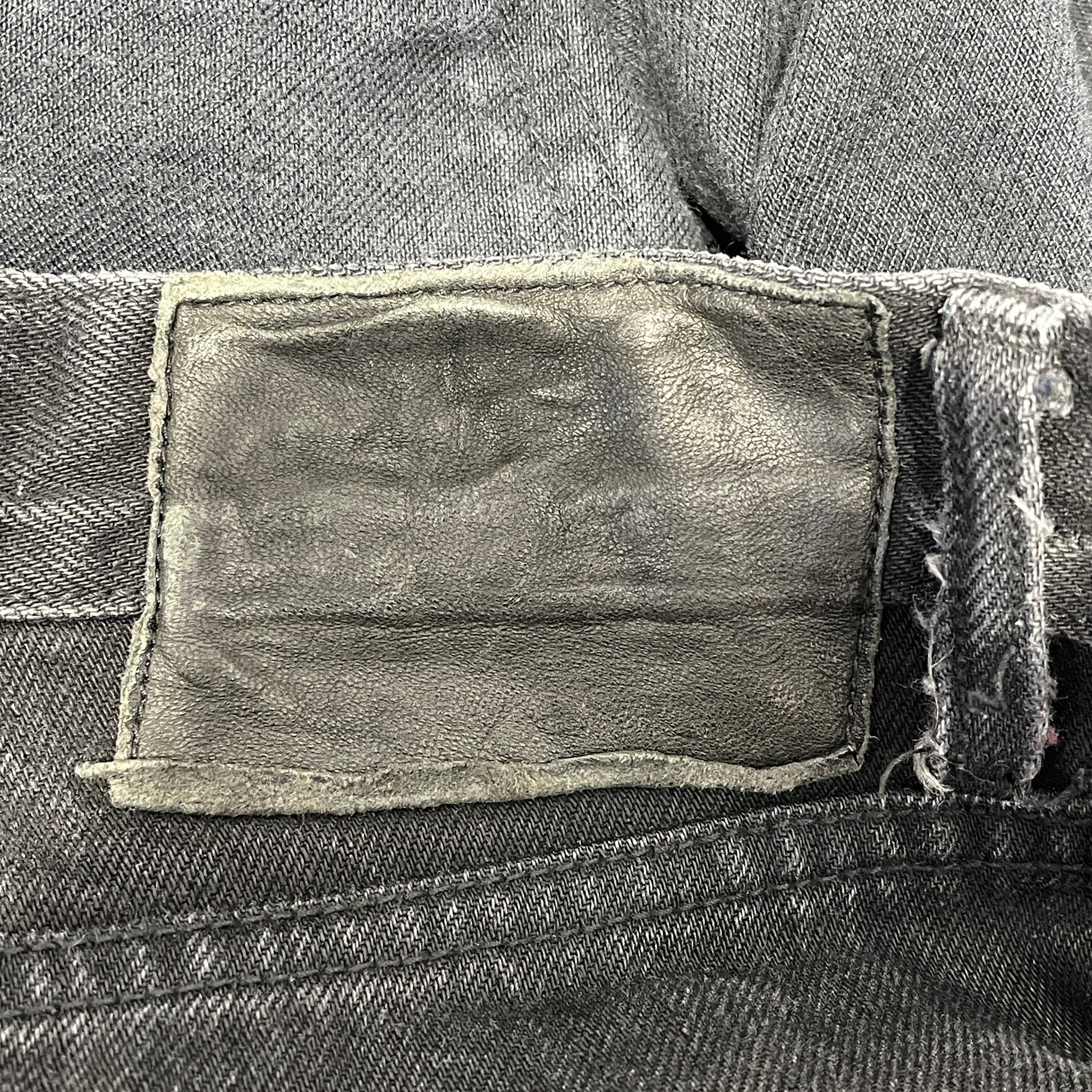 K-TWO STUDIOS/Pants/M/Denim/BLK/selvedge washed jeans view 3